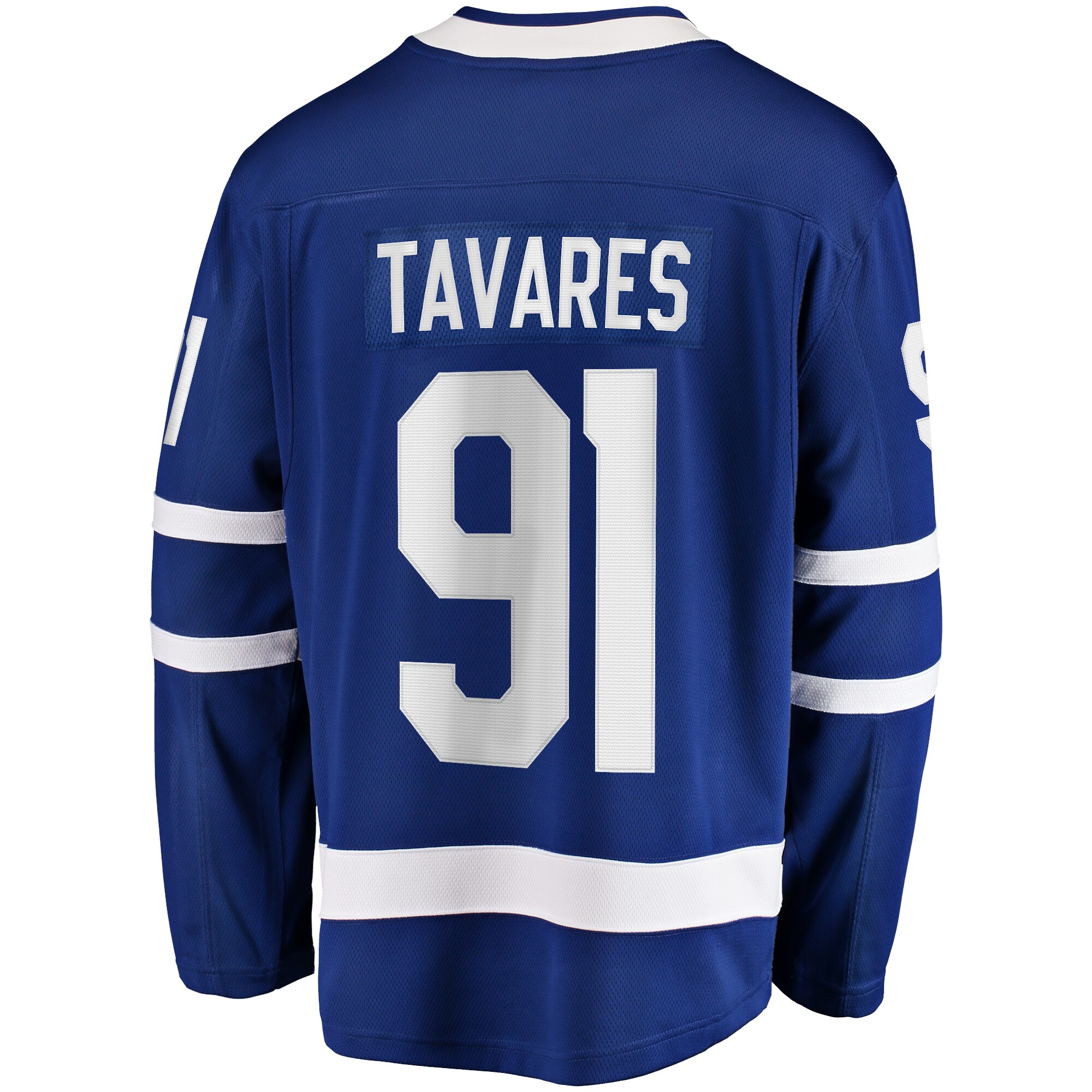John Tavares Toronto Maple Leafs Fanatics Captain Patch Home Breakaway Jersey - Blue