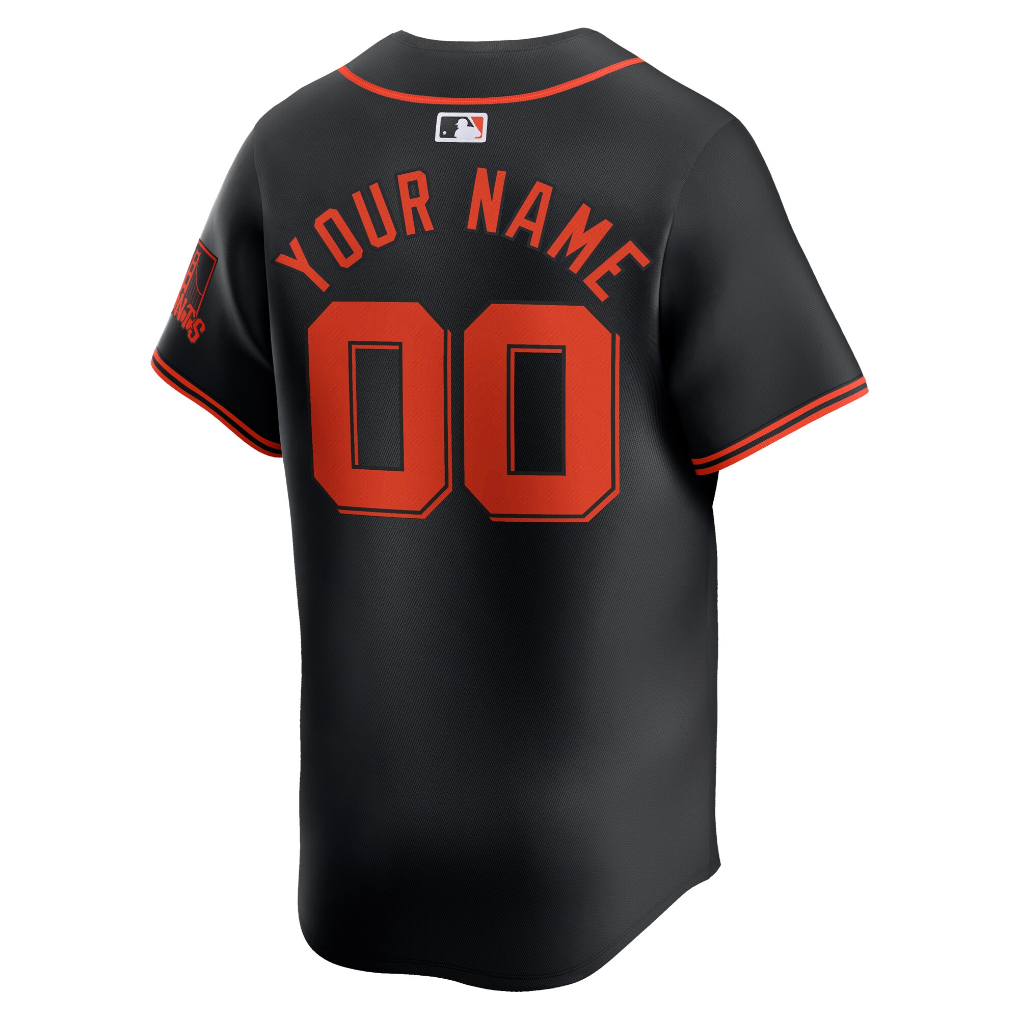 San Francisco Giants   Alternate Limited Custom Jersey Black