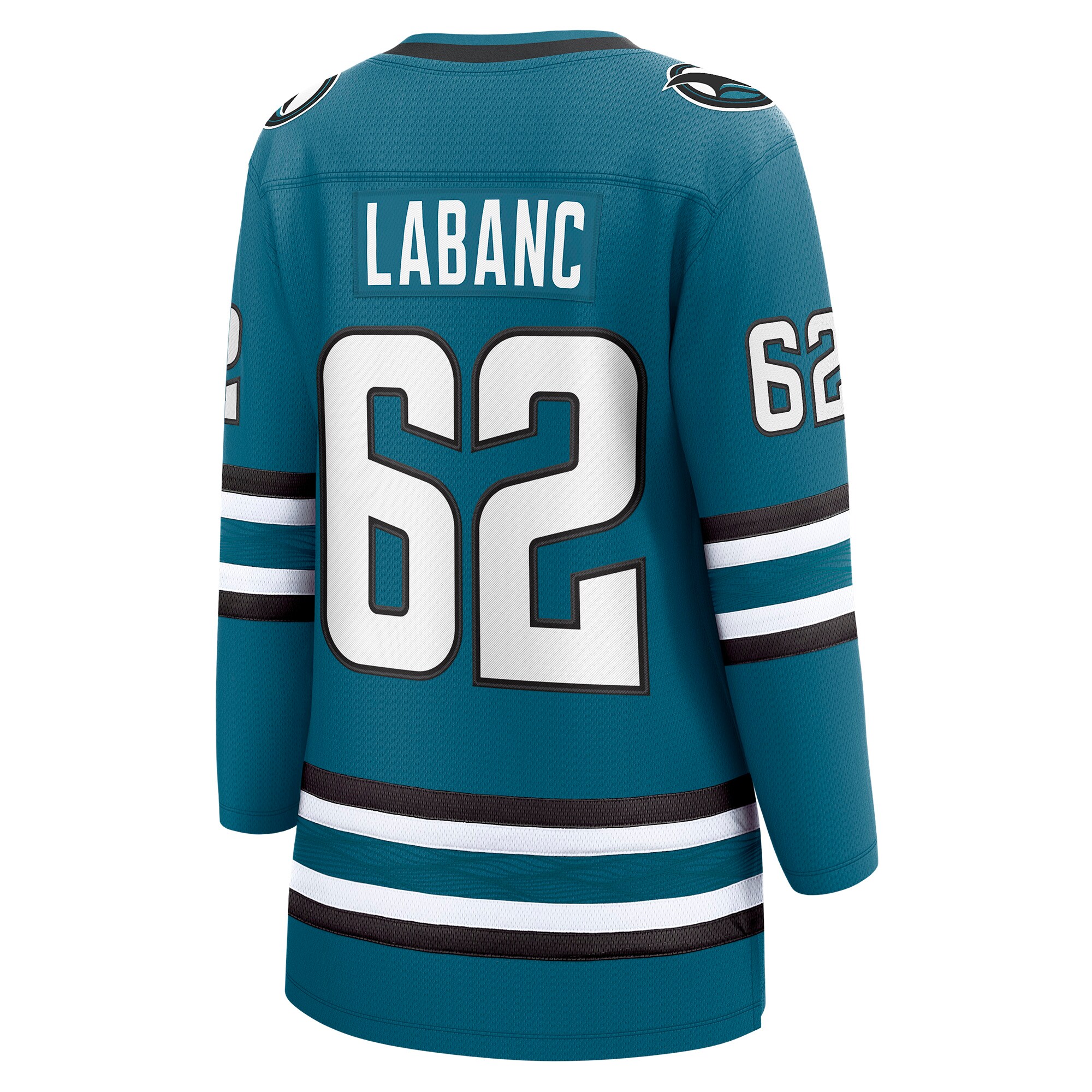 Kevin Labanc San Jose Sharks Fanatics Women's Home Breakaway Player Jersey - Teal
