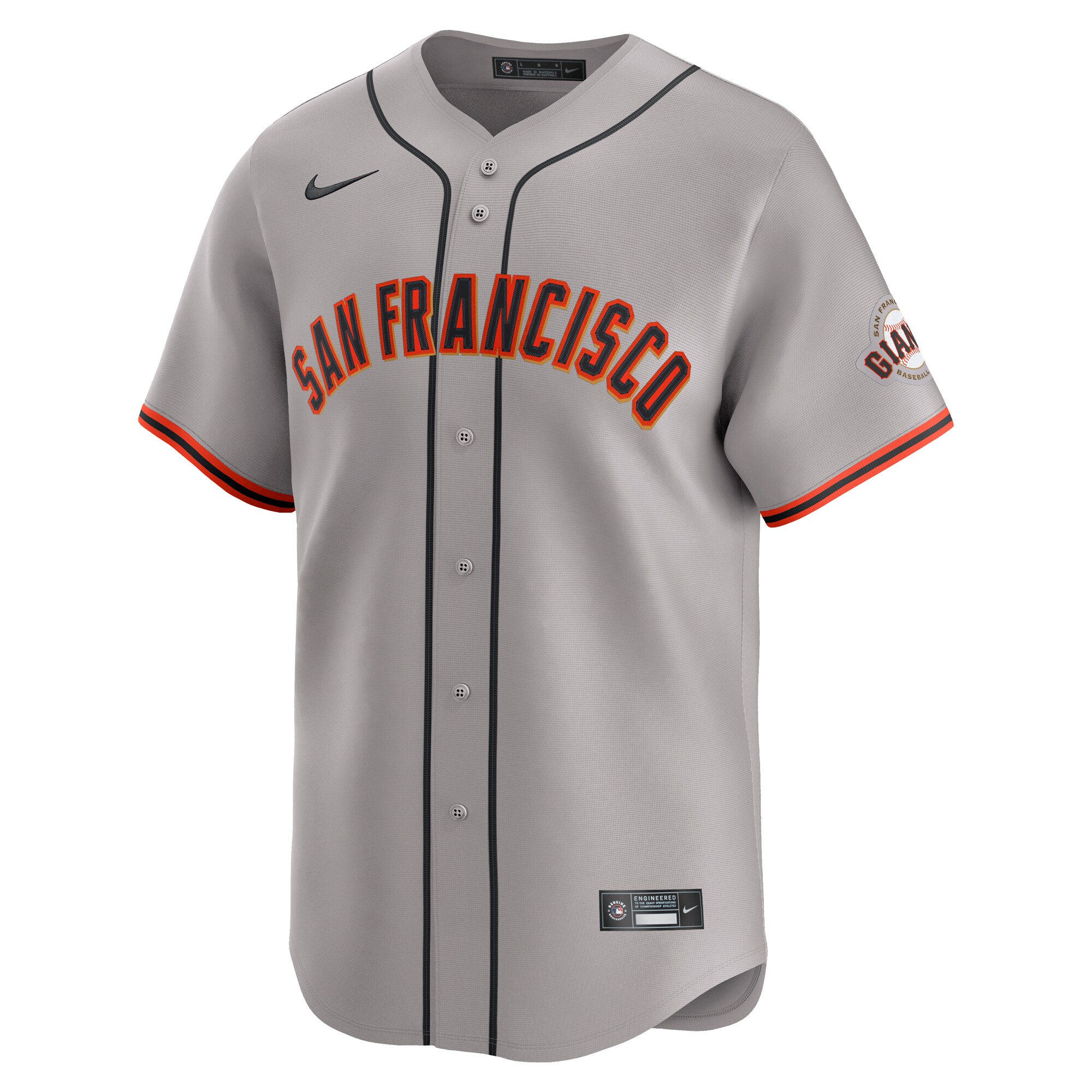 Blake Snell San Francisco Giants  Away Limited Jersey - Gray