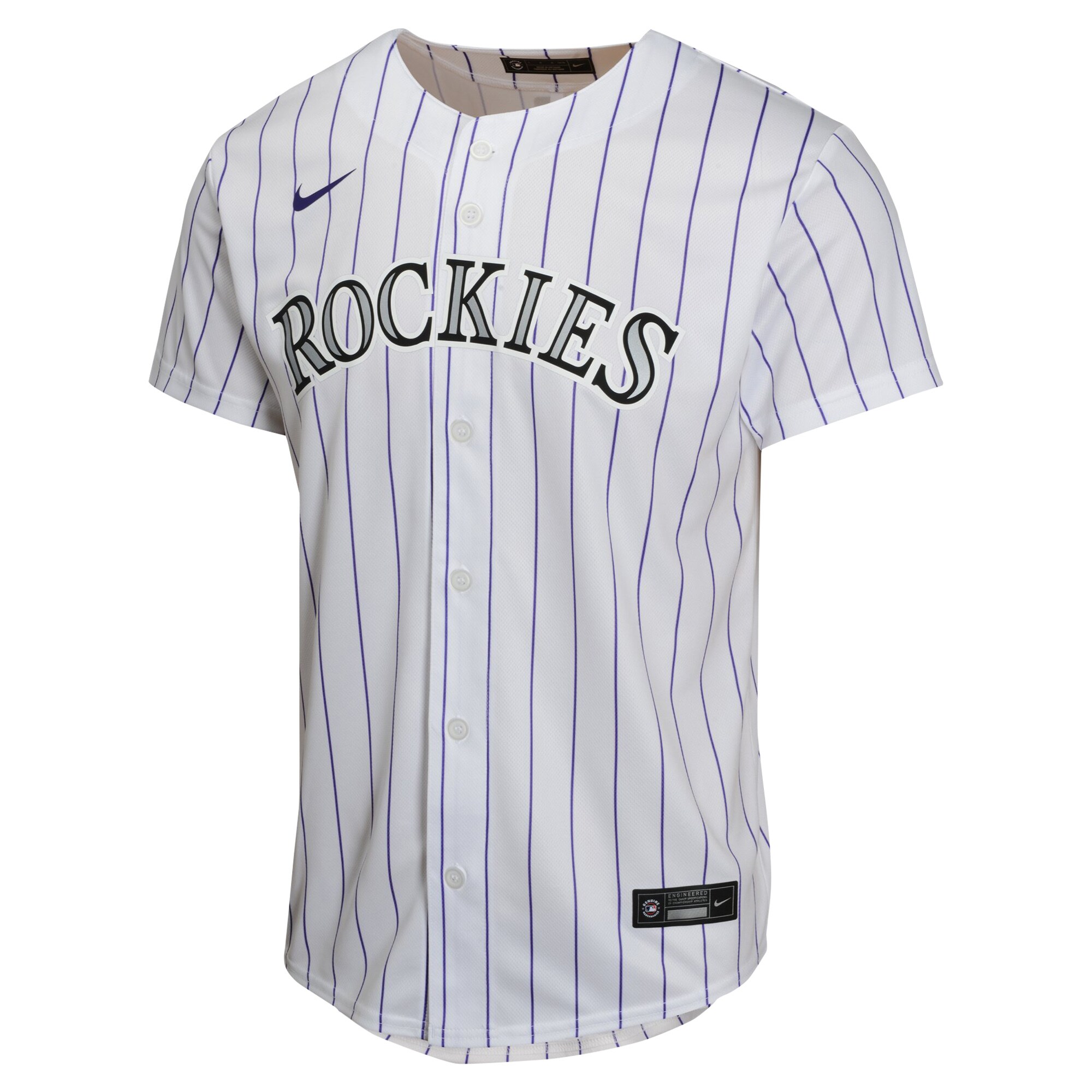 Charlie Blackmon Colorado Rockies Youth Home Game Player Jersey - White