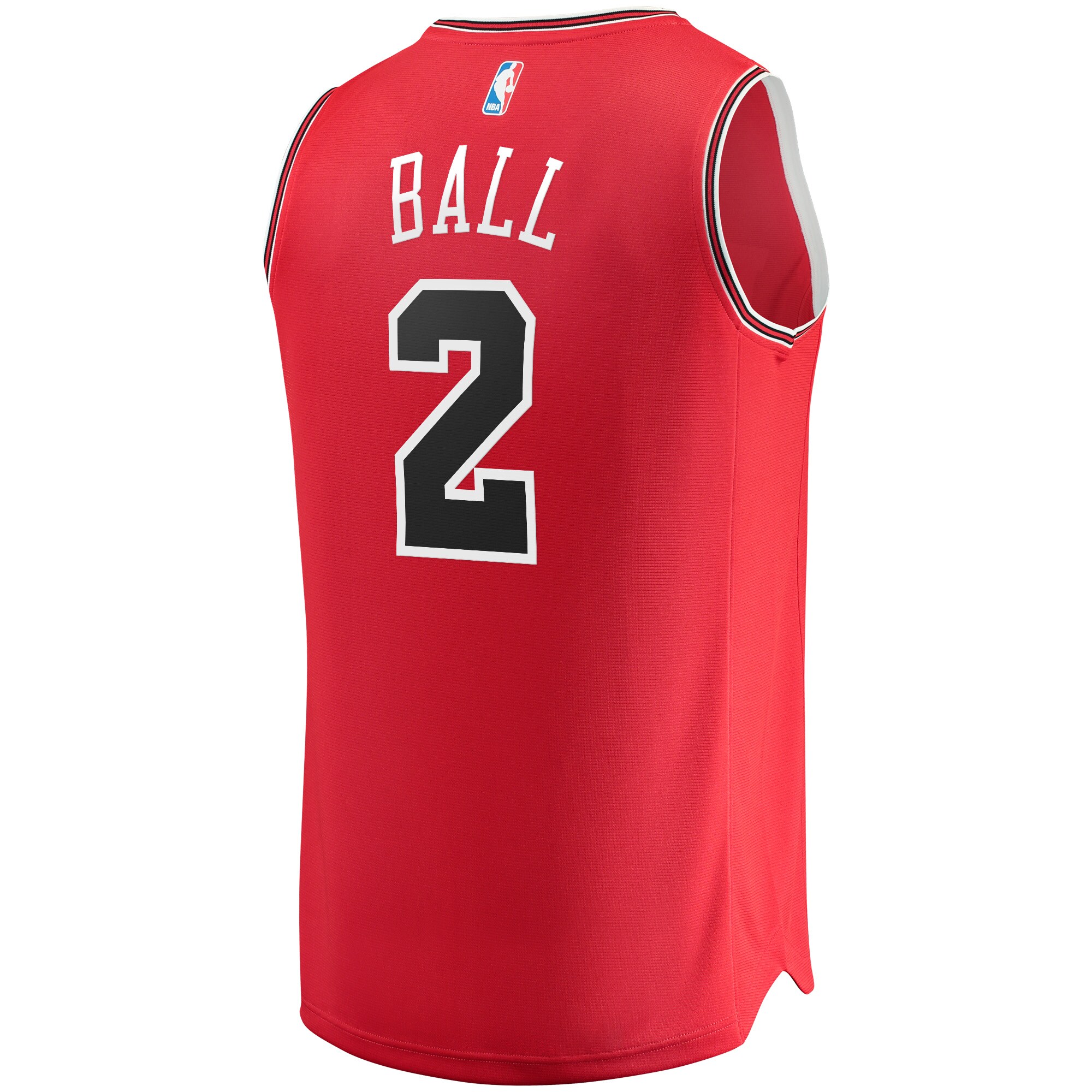 Lonzo Ball Chicago Bulls Fanatics Youth Fast Break Road Replica Jersey - Icon Edition - Red