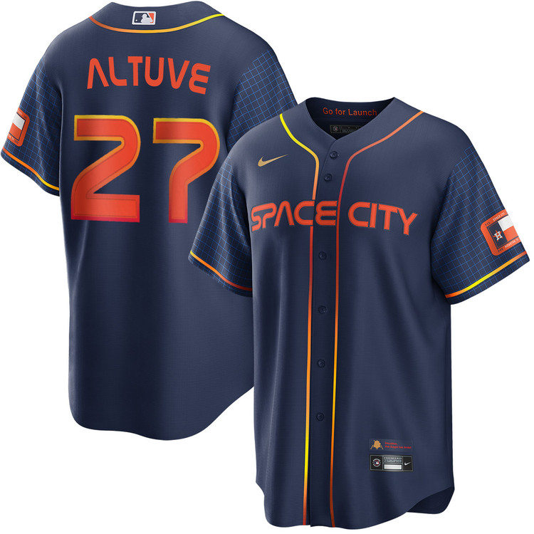 Jose Altuve Houston Astros City Connect Jersey