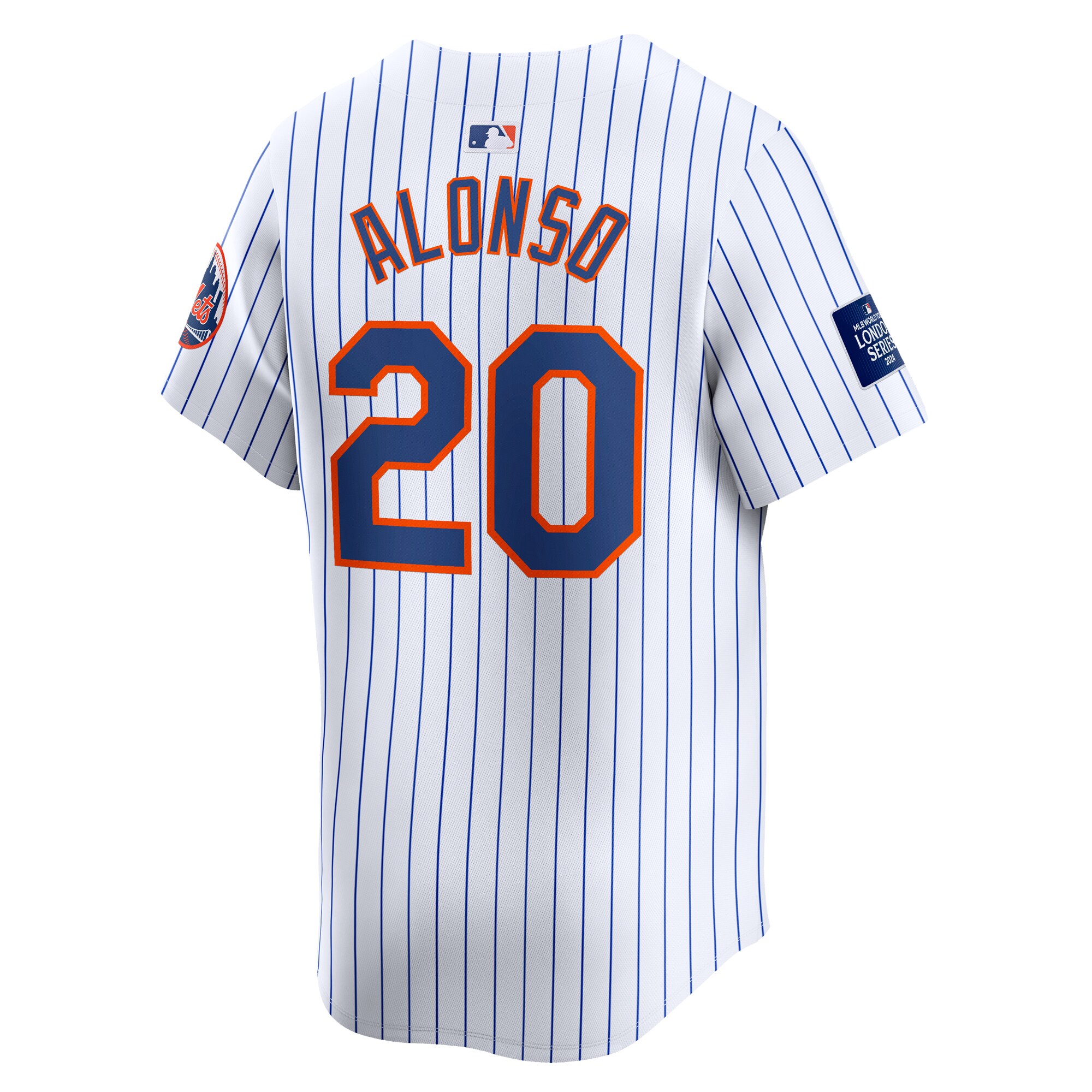 Pete Alonso New York Mets  2024 MLB World Tour London Series Home Limited Player Jersey - White