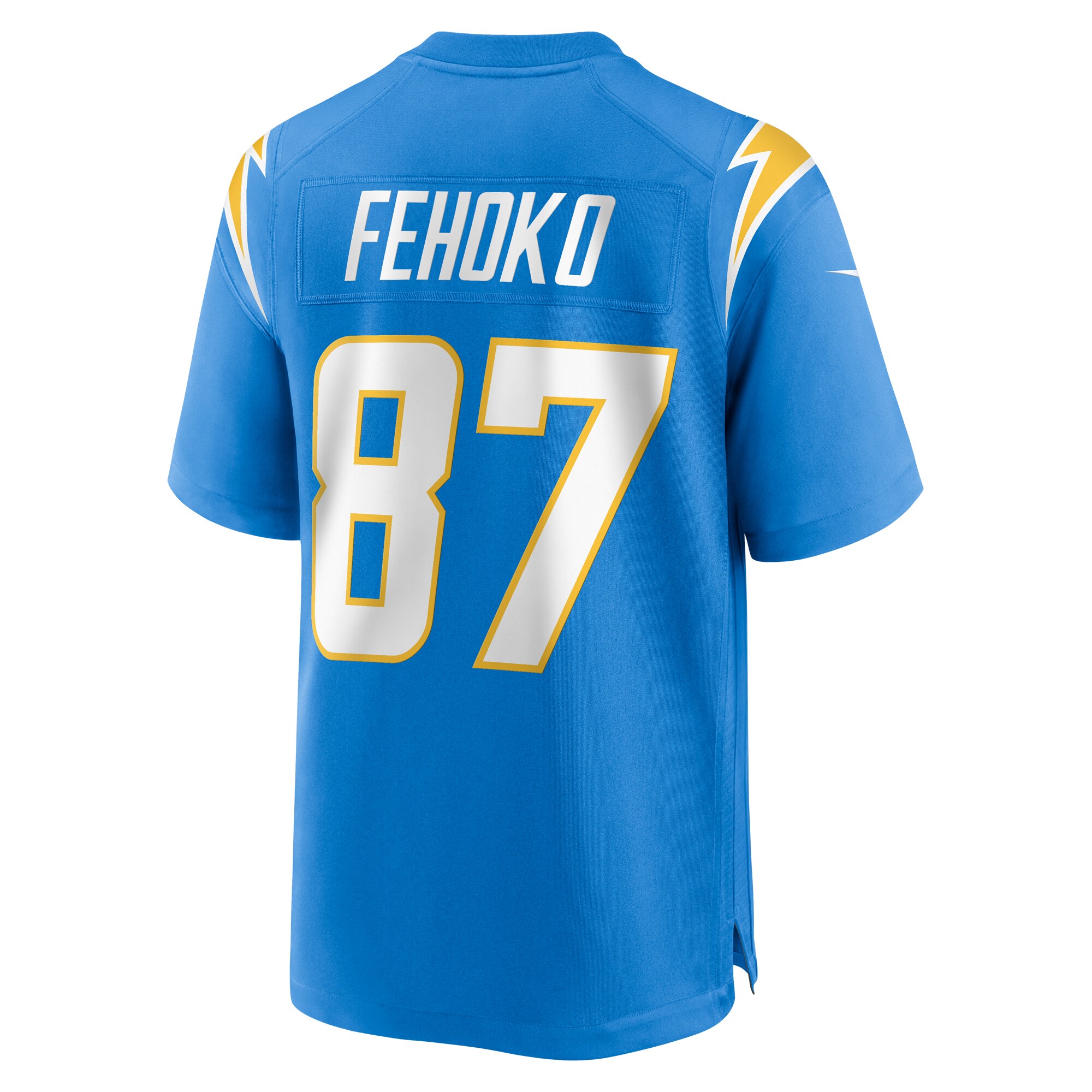 Simi Fehoko Los Angeles Chargers   Game Jersey -  Powder Blue