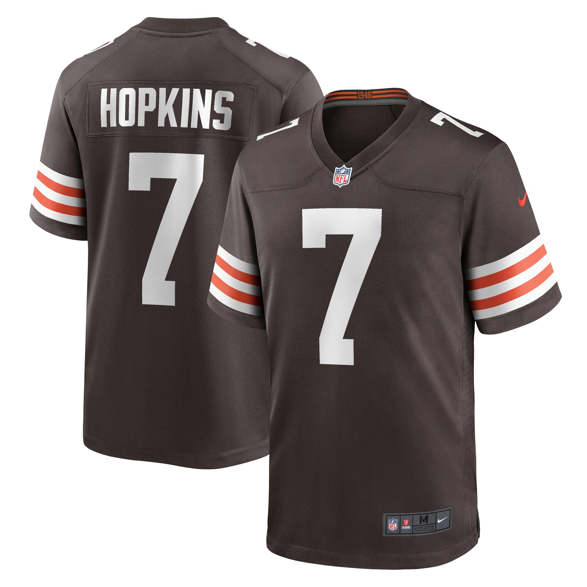 Dustin Hopkins Cleveland Browns  Team Game Jersey -  Brown