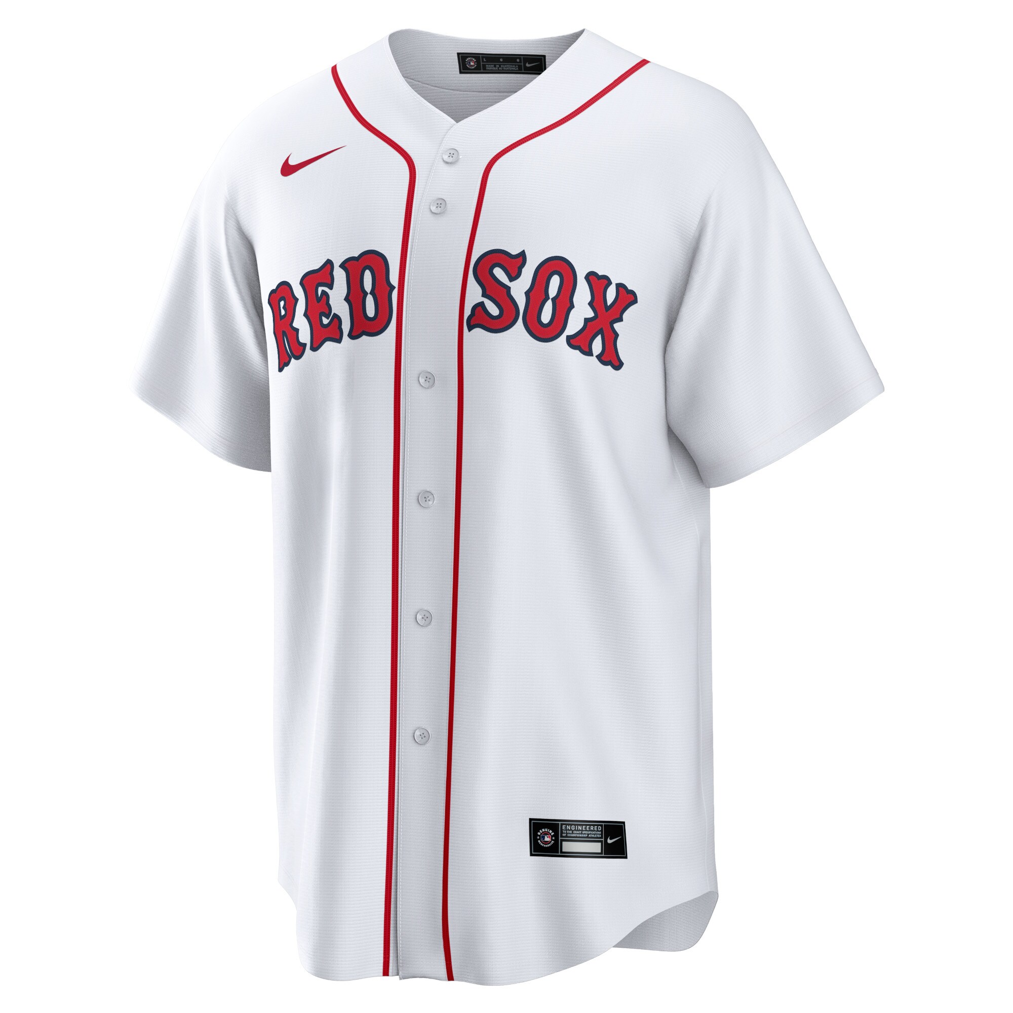 Enrique Hernandez Boston Red Sox Home Official Replica Player Jersey - White