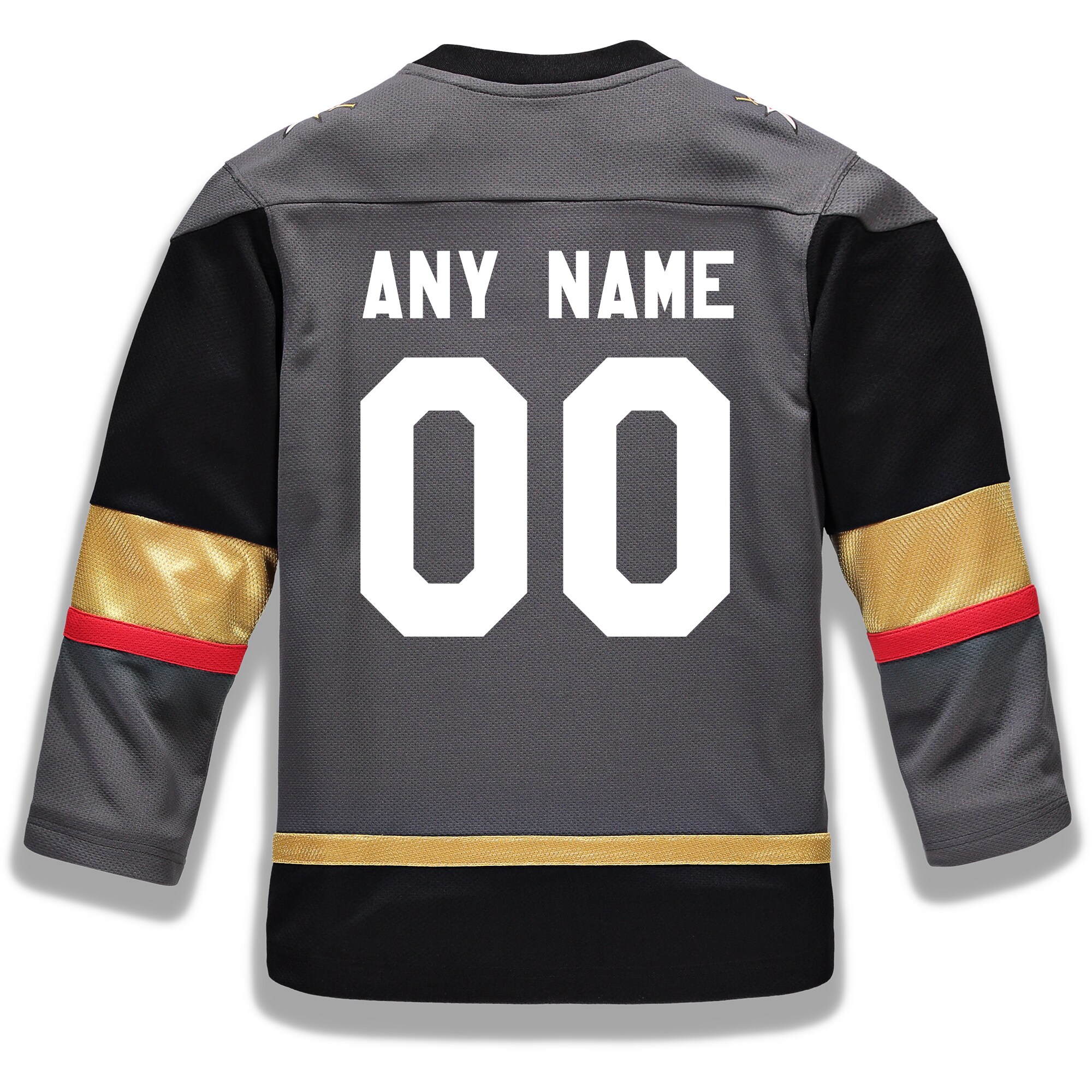 Vegas Golden Knights Fanatics Youth Alternate Replica Custom Jersey - Gray