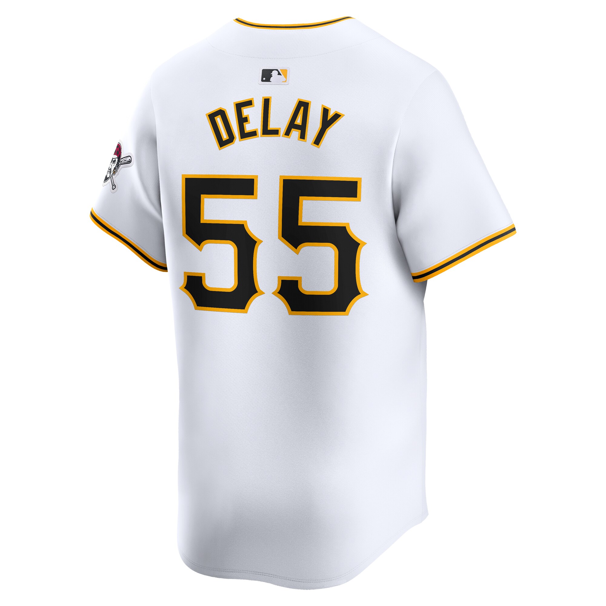 Jason Delay Pittsburgh Pirates  Home Limited Player Jersey White