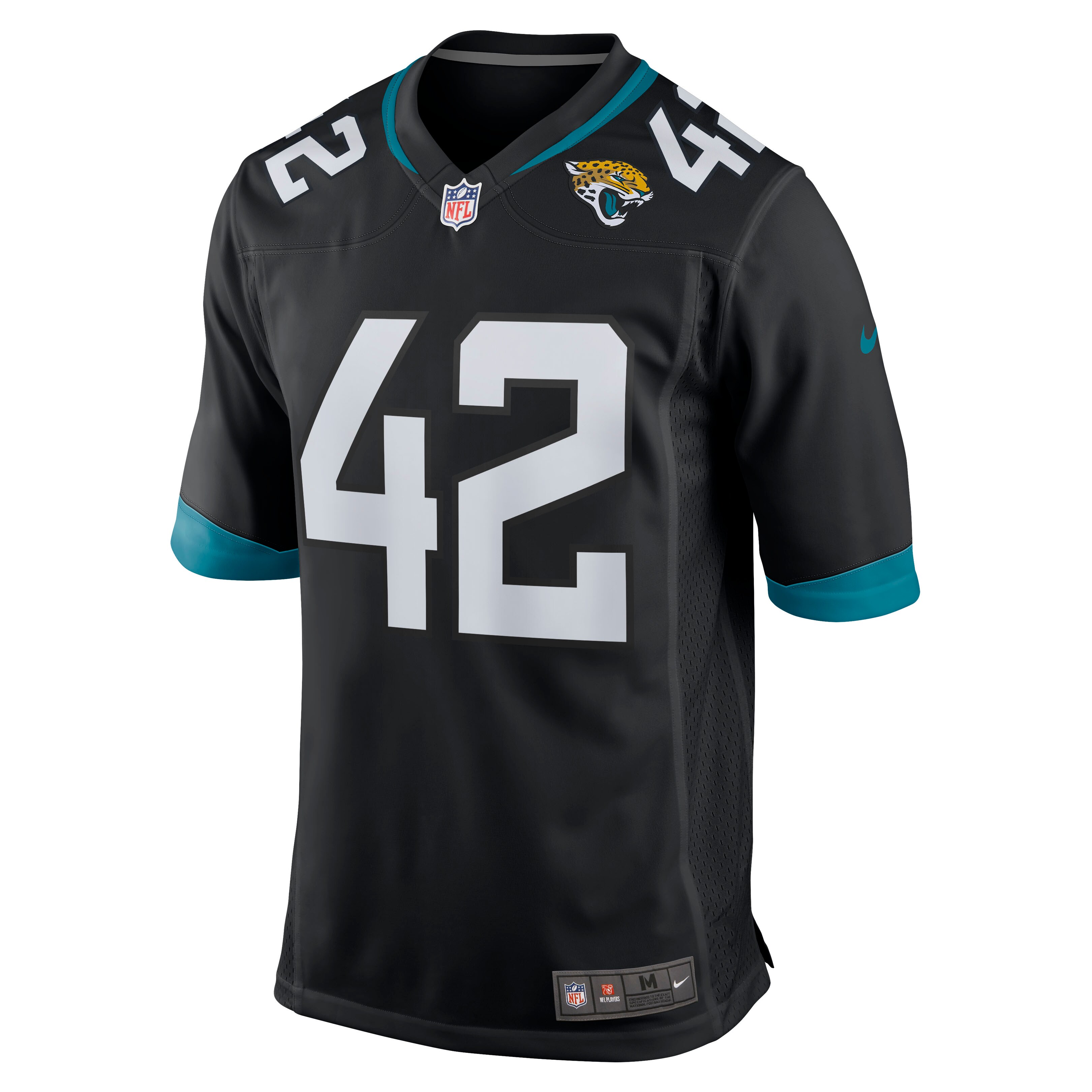 Andrew Wingard Jacksonville Jaguars  Game Jersey - Black