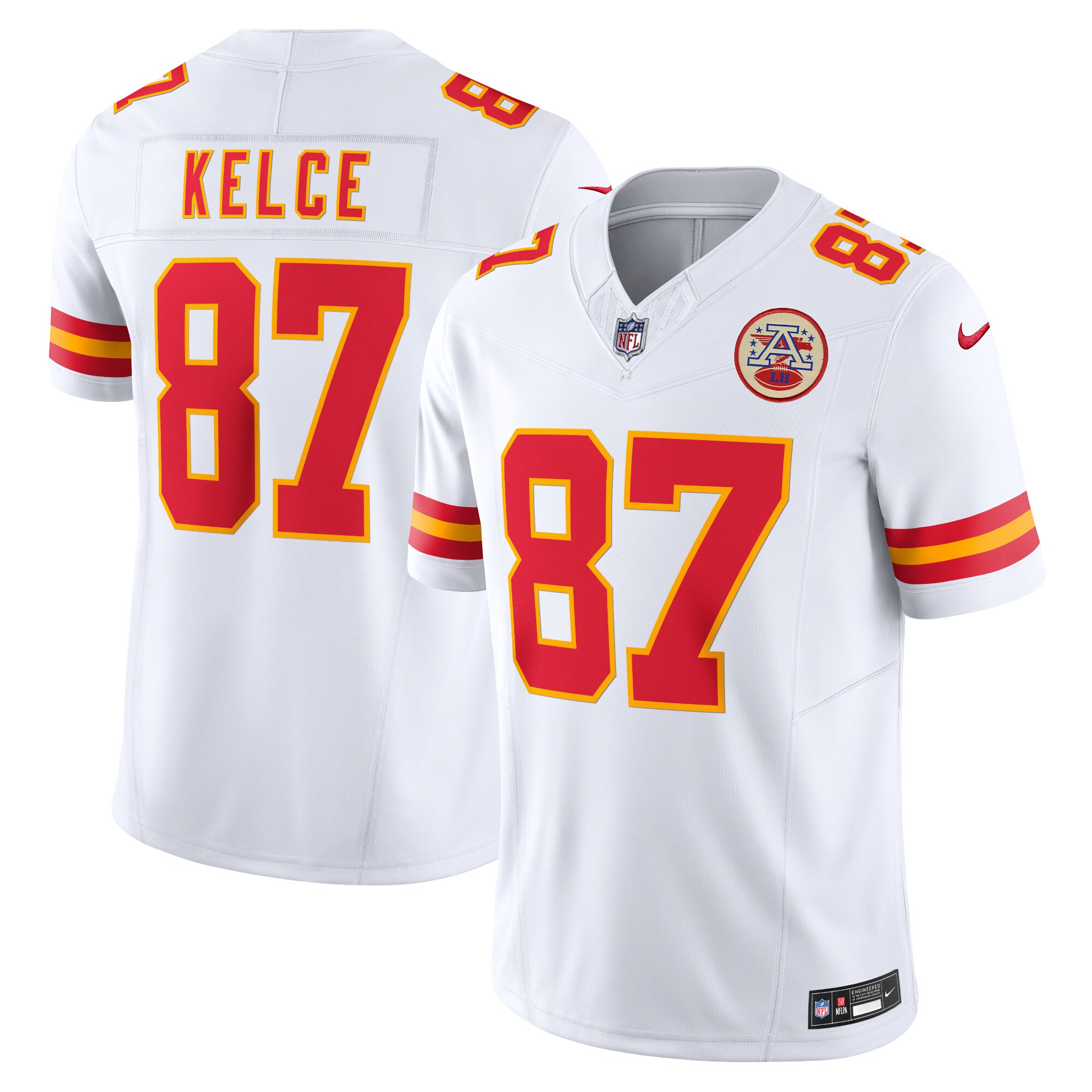 Travis Kelce Kansas City Chiefs  Vapor F.U.S.E. Limited Jersey - White