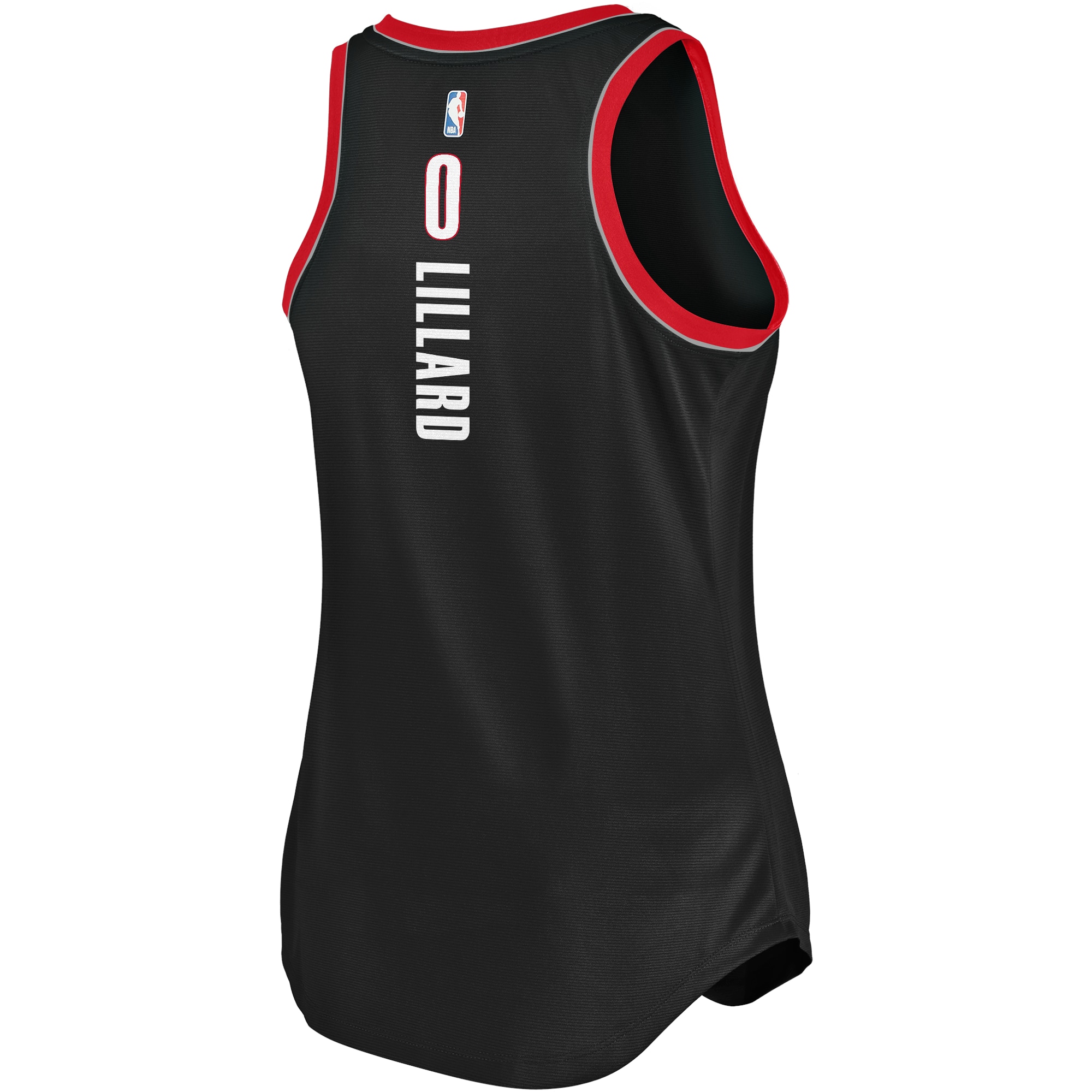 Damian Lillard Portland Trail Blazers Fanatics Women's Fast Break Tank Jersey - Icon Edition - Black