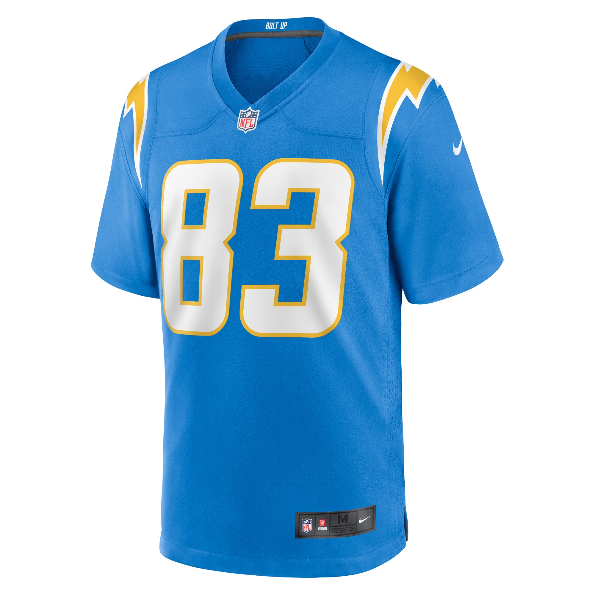 Nick Vannett Los Angeles Chargers  Team Game Jersey -  Powder Blue