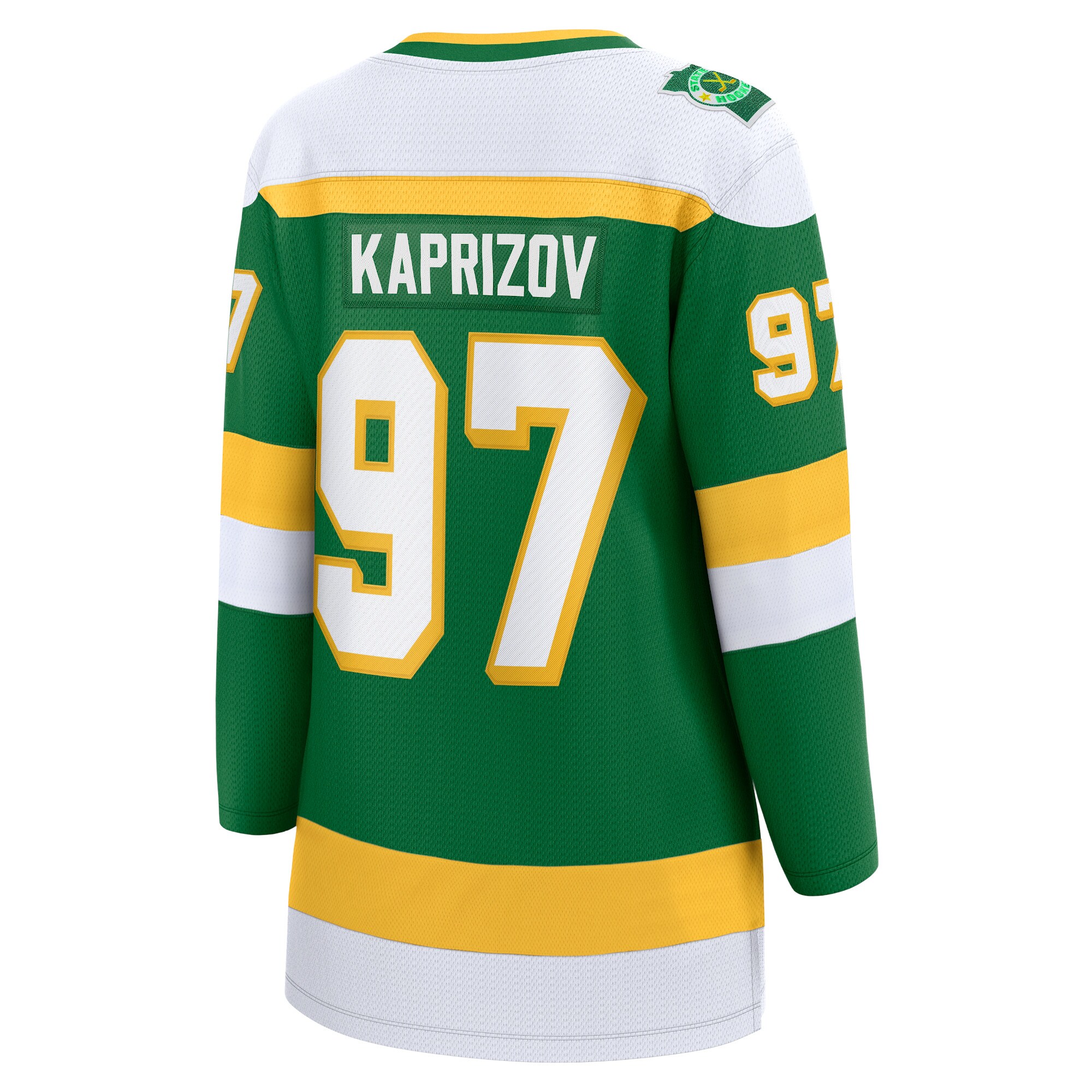 Kirill Kaprizov Minnesota Wild Fanatics Women's Alternate Premier Breakaway Player Jersey Green