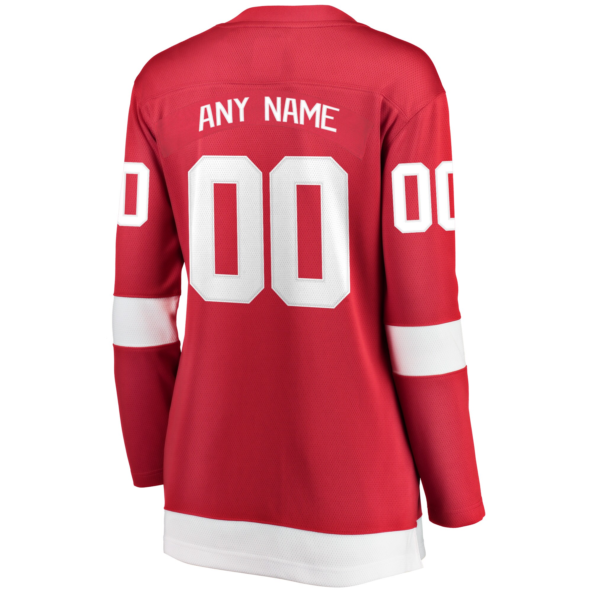 Detroit Red Wings Fanatics Women's Home Breakaway Custom Jersey - Red