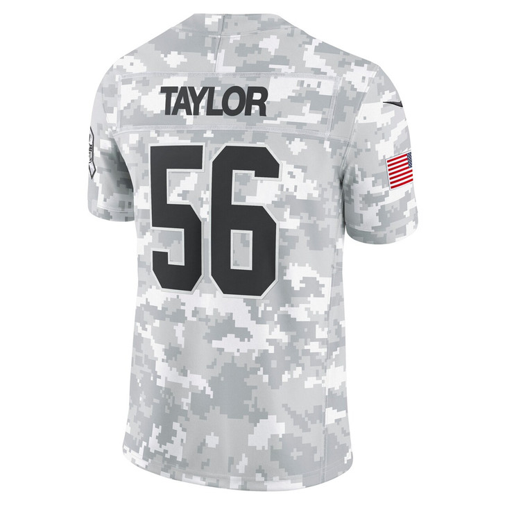 Lawrence Taylor New York Giants 2024 Salute to Service Retired Player Limited Jersey - Arctic Camo