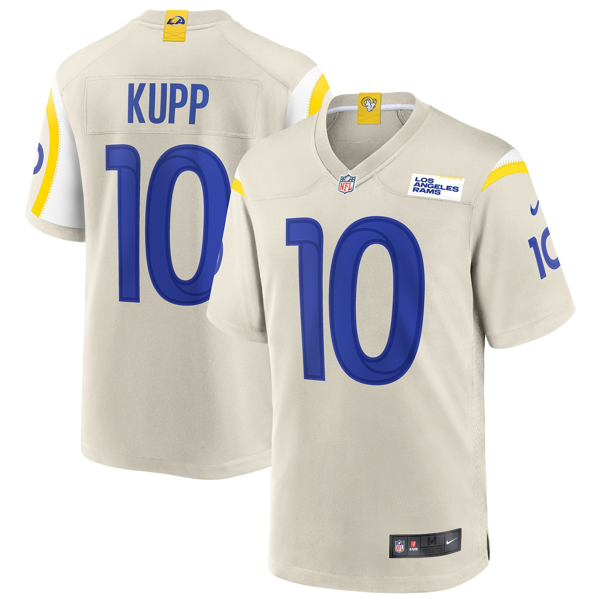 Cooper Kupp Los Angeles Rams  Game Jersey - Bone