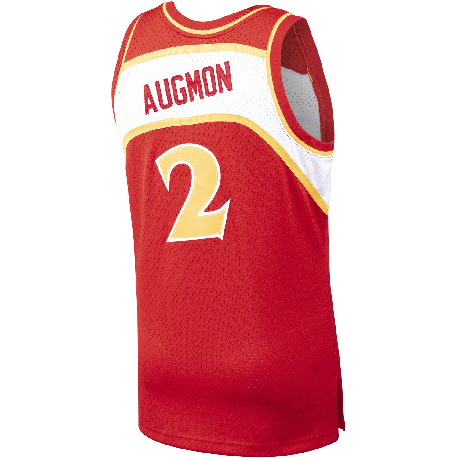 Stacey Augmon Atlanta Hawks Mitchell & Ness 1991\/92 Hardwood Classics Swingman Jersey - Red