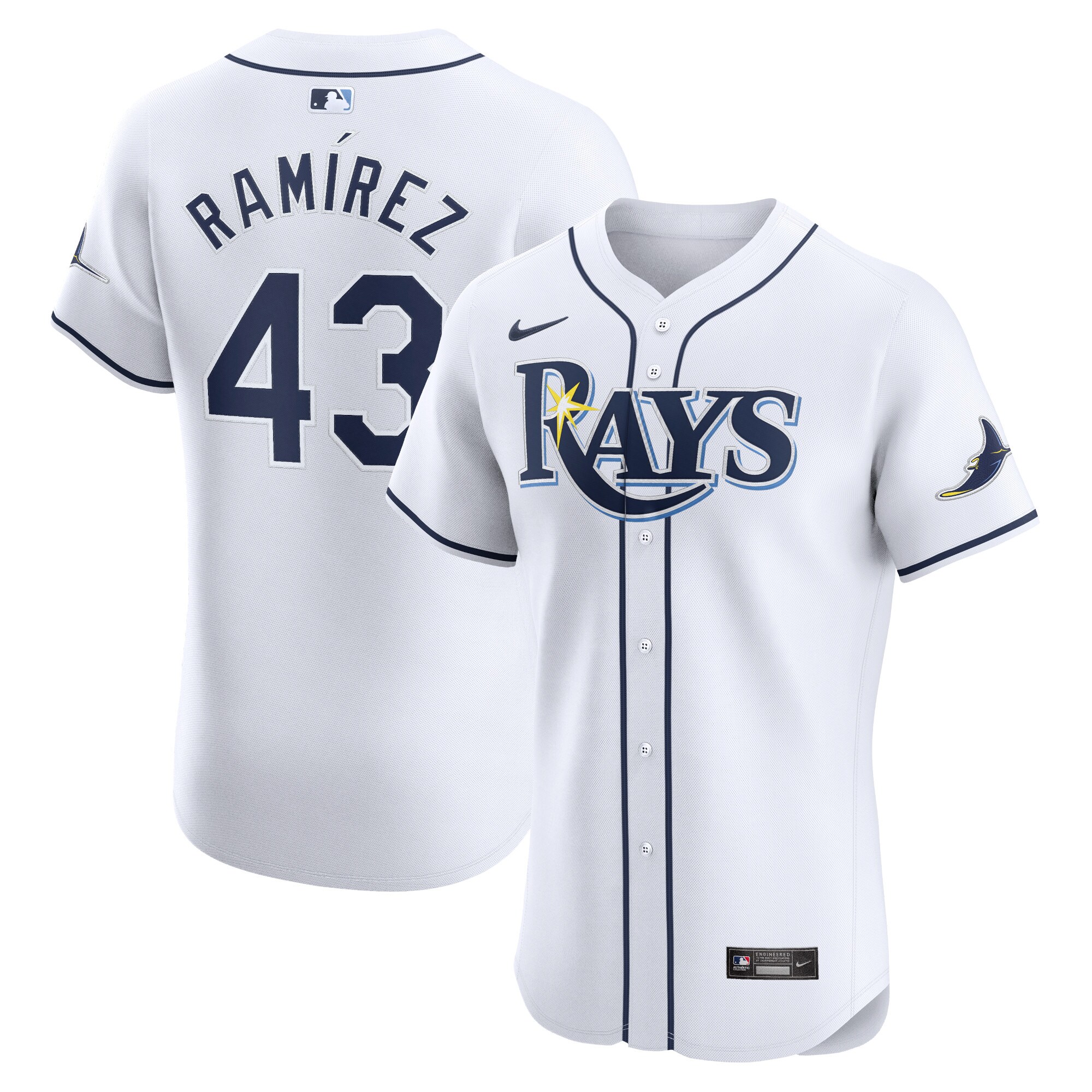 Harold Ramirez Tampa Bay Rays  Home Elite Player Jersey - White