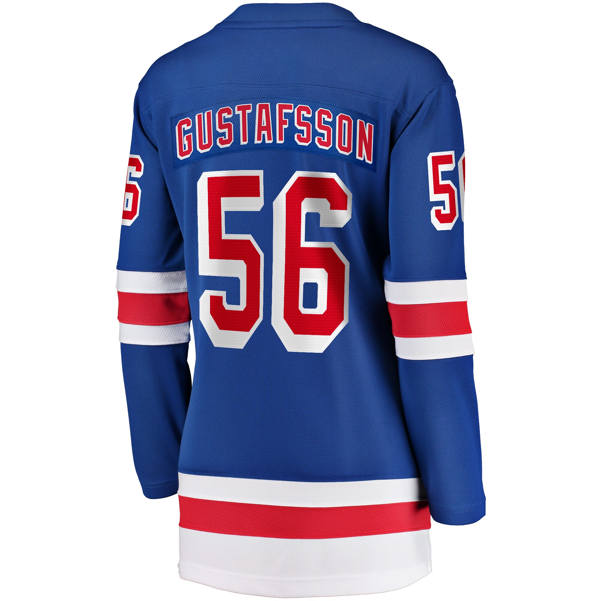 Erik Gustafsson New York Rangers Fanatics Women's Home Breakaway Player Jersey - Blue