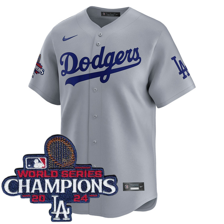 Los Angeles Dodgers Alternate Road Limited World Series Champions Jersey