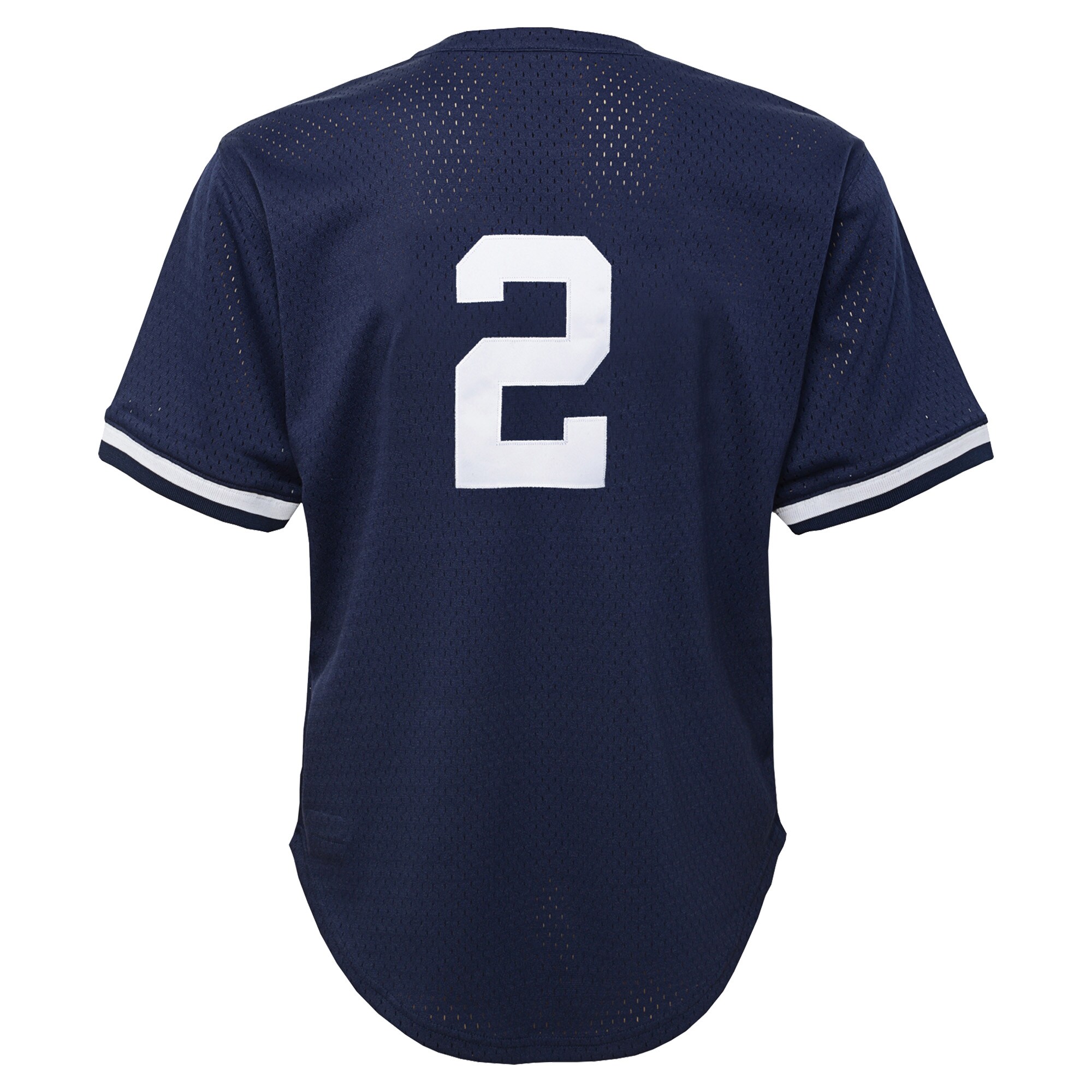 Derek Jeter New York Yankees Mitchell & Ness Toddler Cooperstown CollectionMesh Batting Practice Jersey - Navy