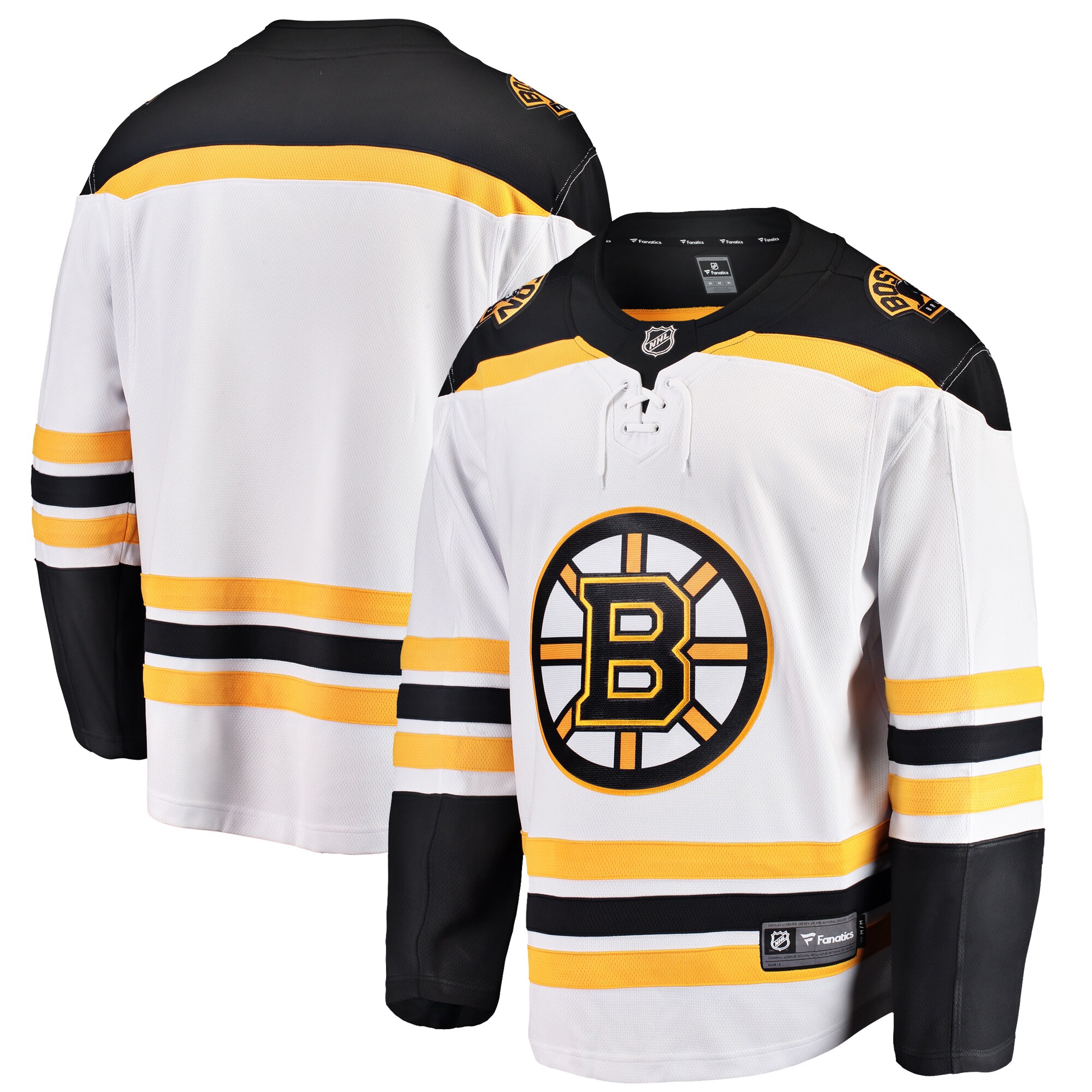 Boston Bruins Fanatics Breakaway Away Jersey - White
