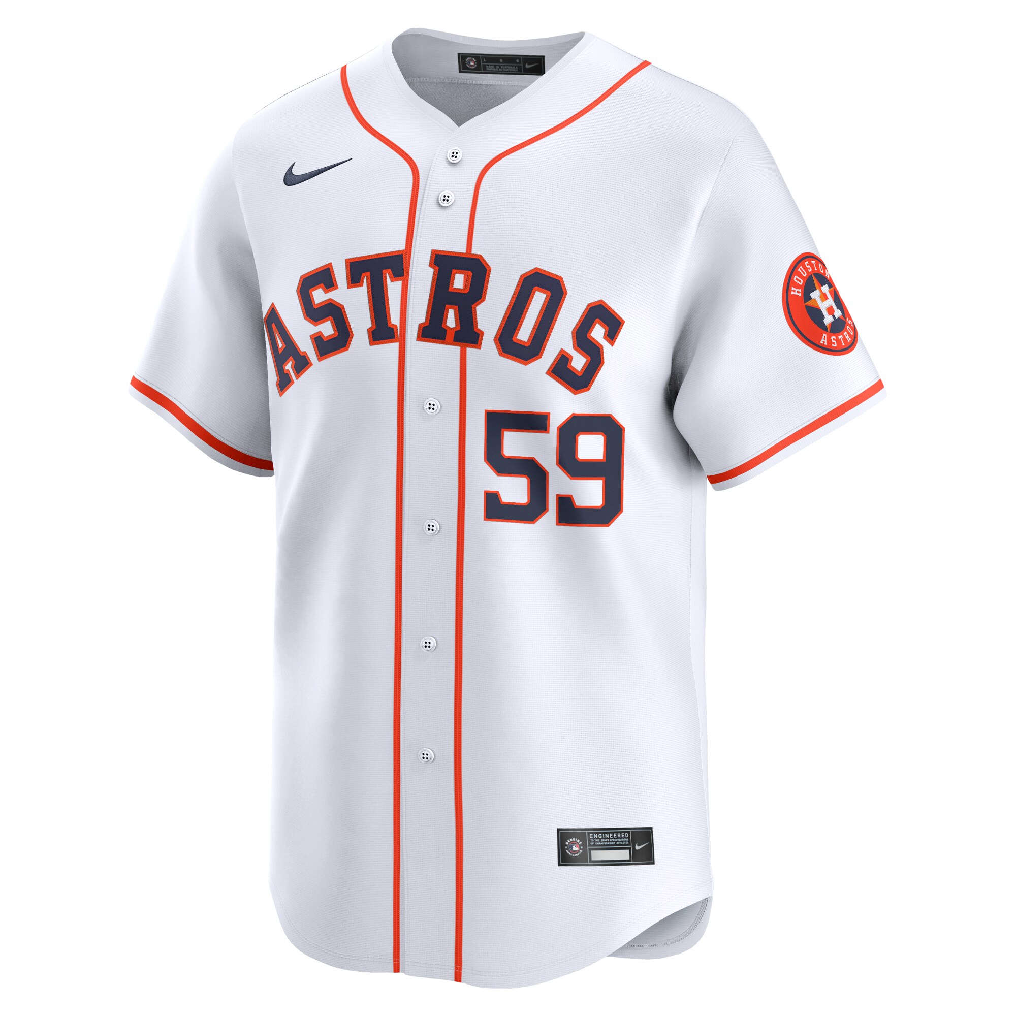 Framber Valdez Houston Astros  Home Limited Player Jersey - White
