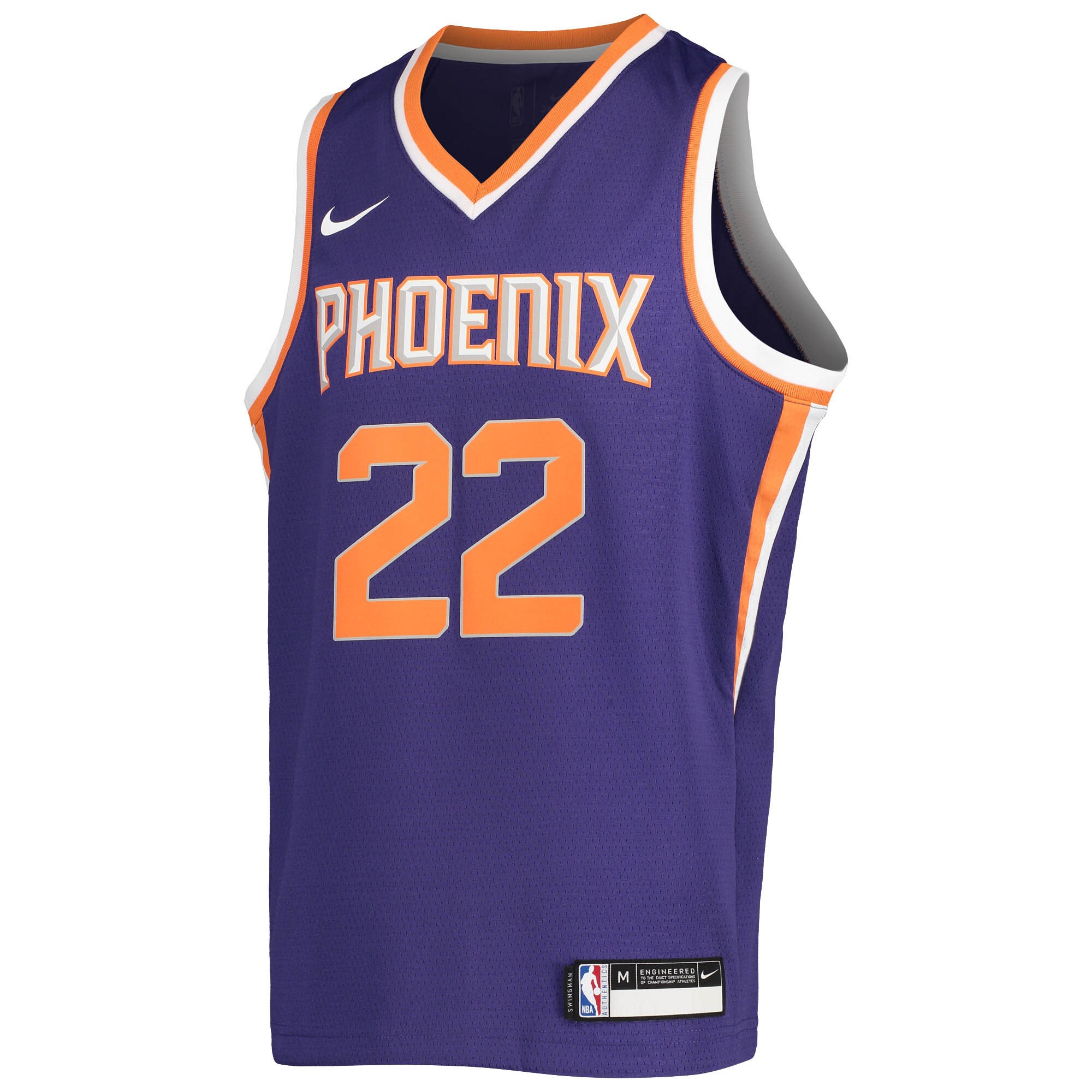 Deandre Ayton Phoenix Suns Youth Swingman Jersey - Icon Edition - Purple