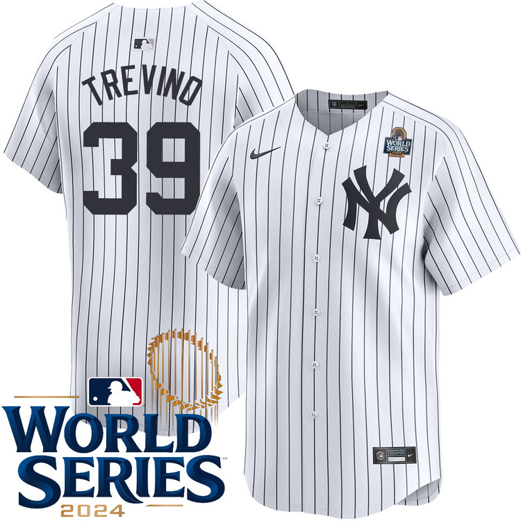 Jose Trevino New York Yankees Youth Home Limited World Series Jersey