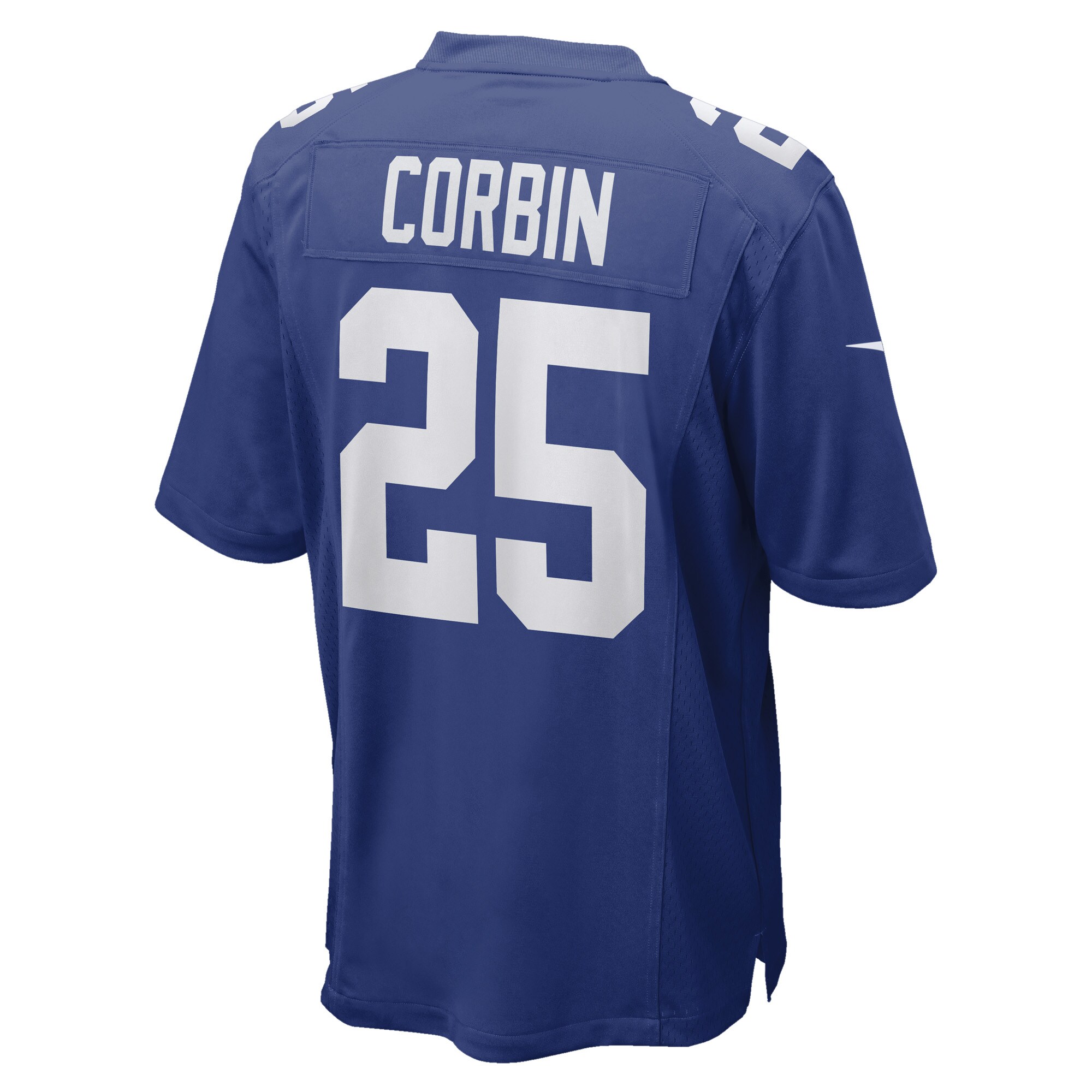 Jashaun Corbin New York Giants  Game Player Jersey - Royal