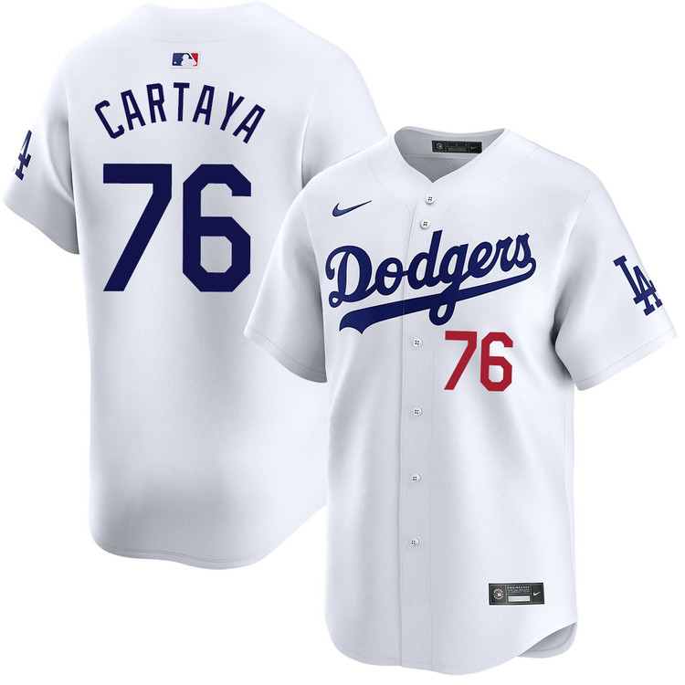 Diego Cartaya Los Angeles Dodgers Home Limited Jersey