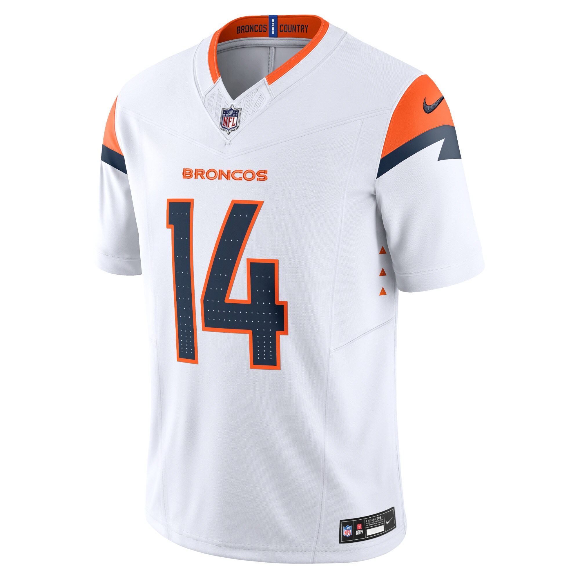 Courtland Sutton Denver Broncos  Vapor F.U.S.E. Limited Jersey - White