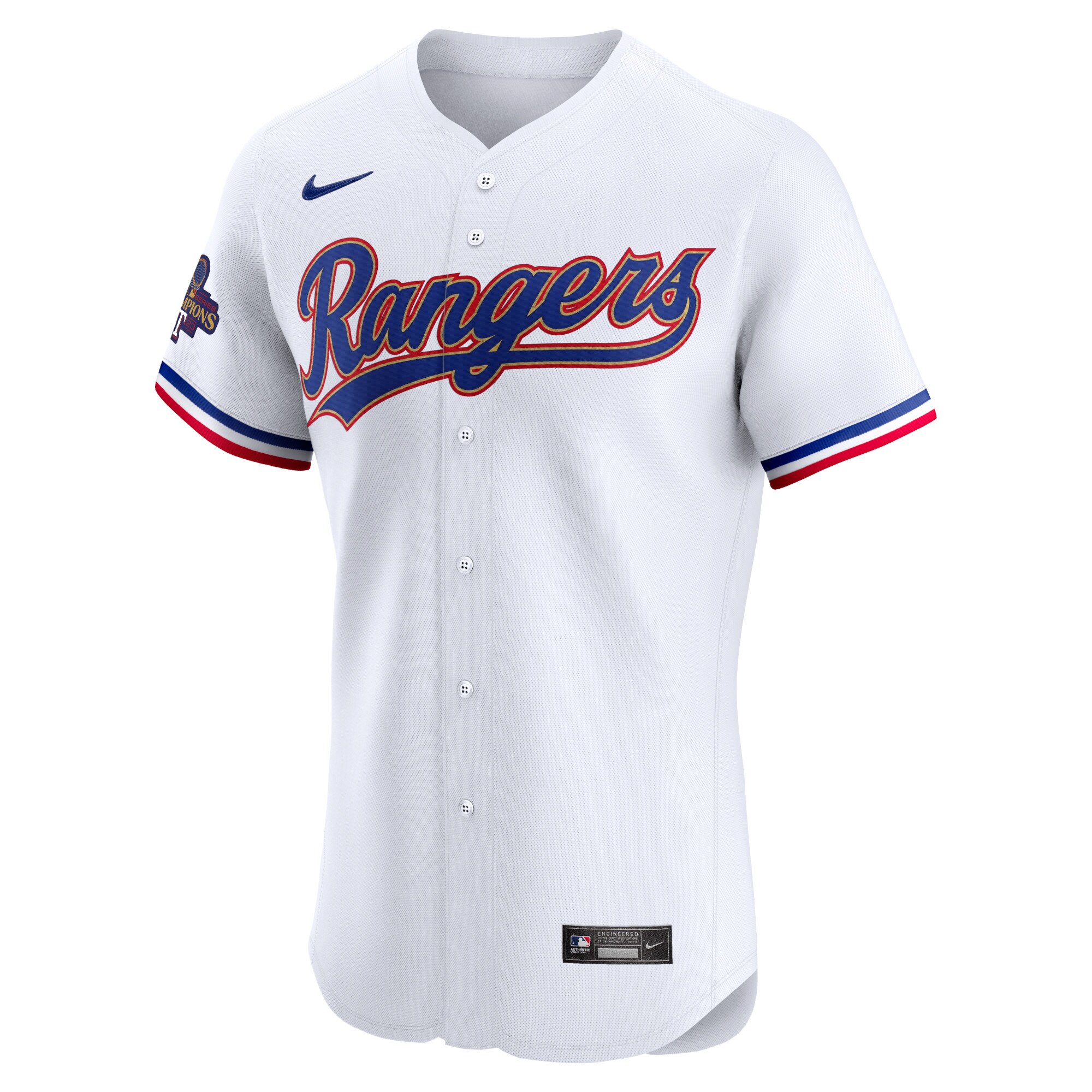 Texas Rangers  2024 Gold Collection Elite Jersey White