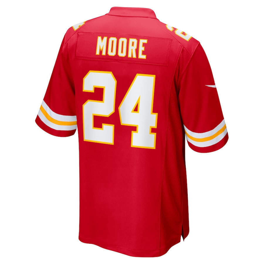 Skyy Moore #24 Kansas City Chiefs Super Bowl LIX Jersey - Men's - Red