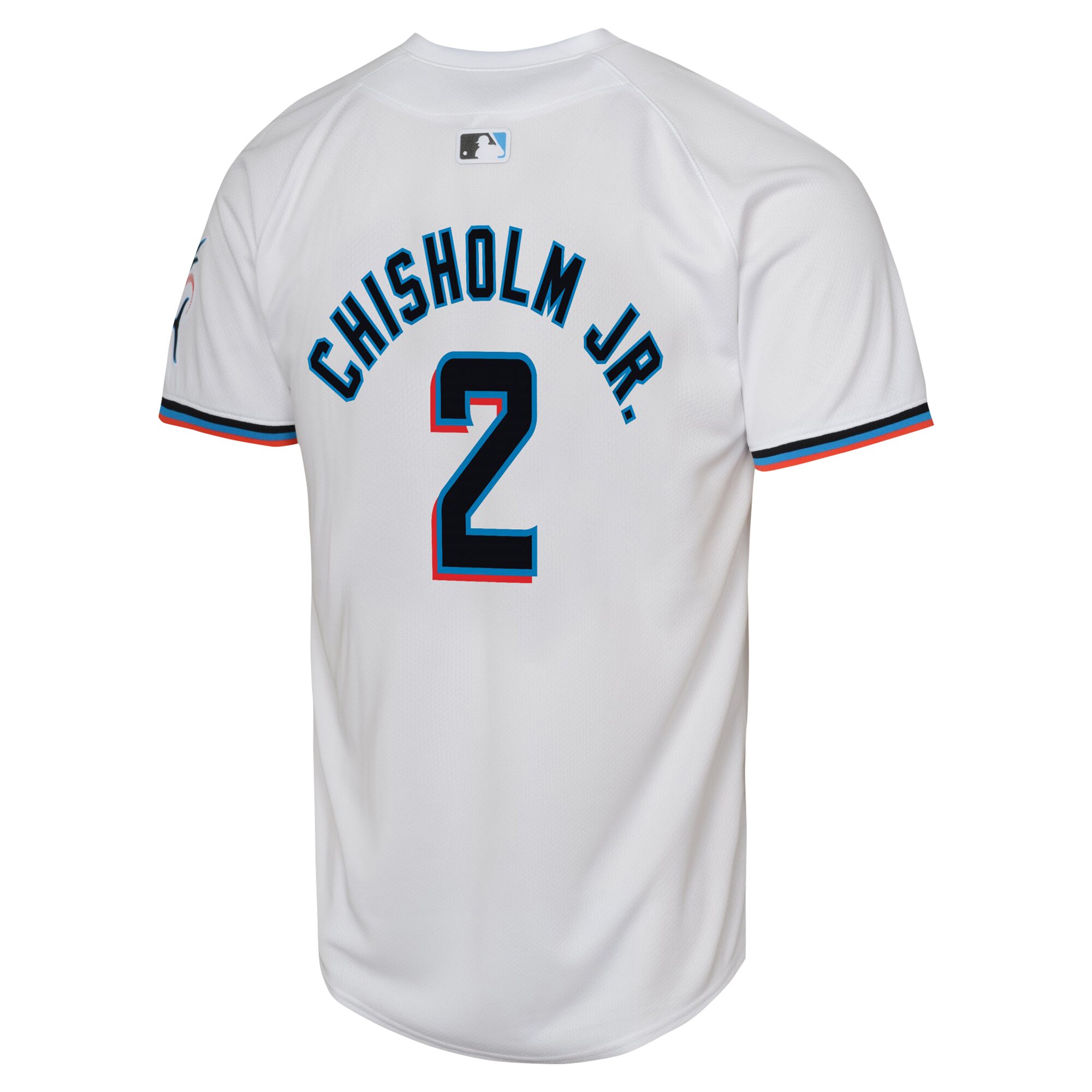 Jazz Chisholm Miami Marlins  Youth Home Limited Player Jersey - White