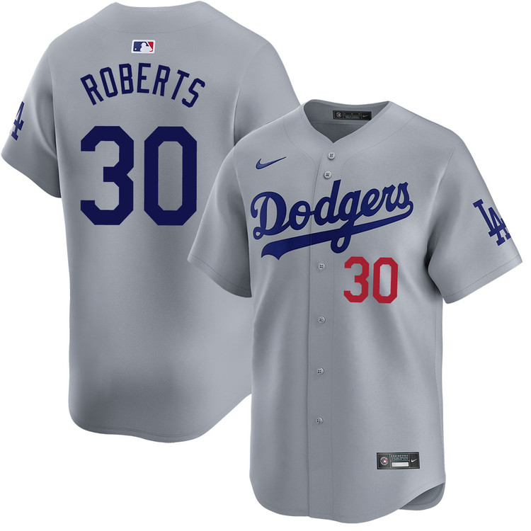 Dave Roberts Los Angeles Dodgers Alternate Road Limited Jersey