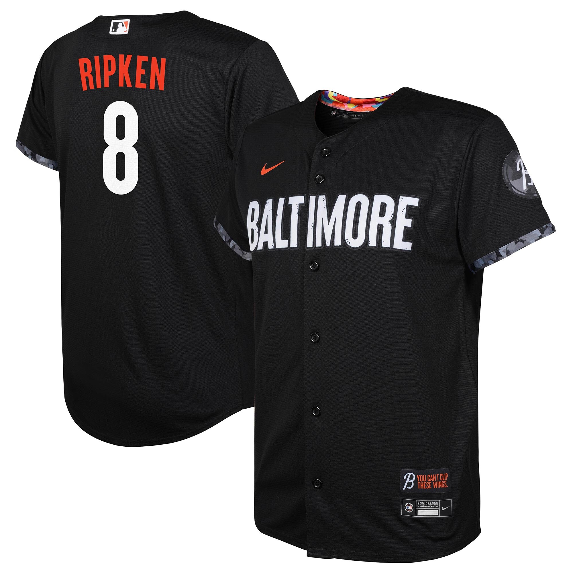 Cal RipkenBaltimore Orioles Toddler City Connect Replica Player Jersey - Black
