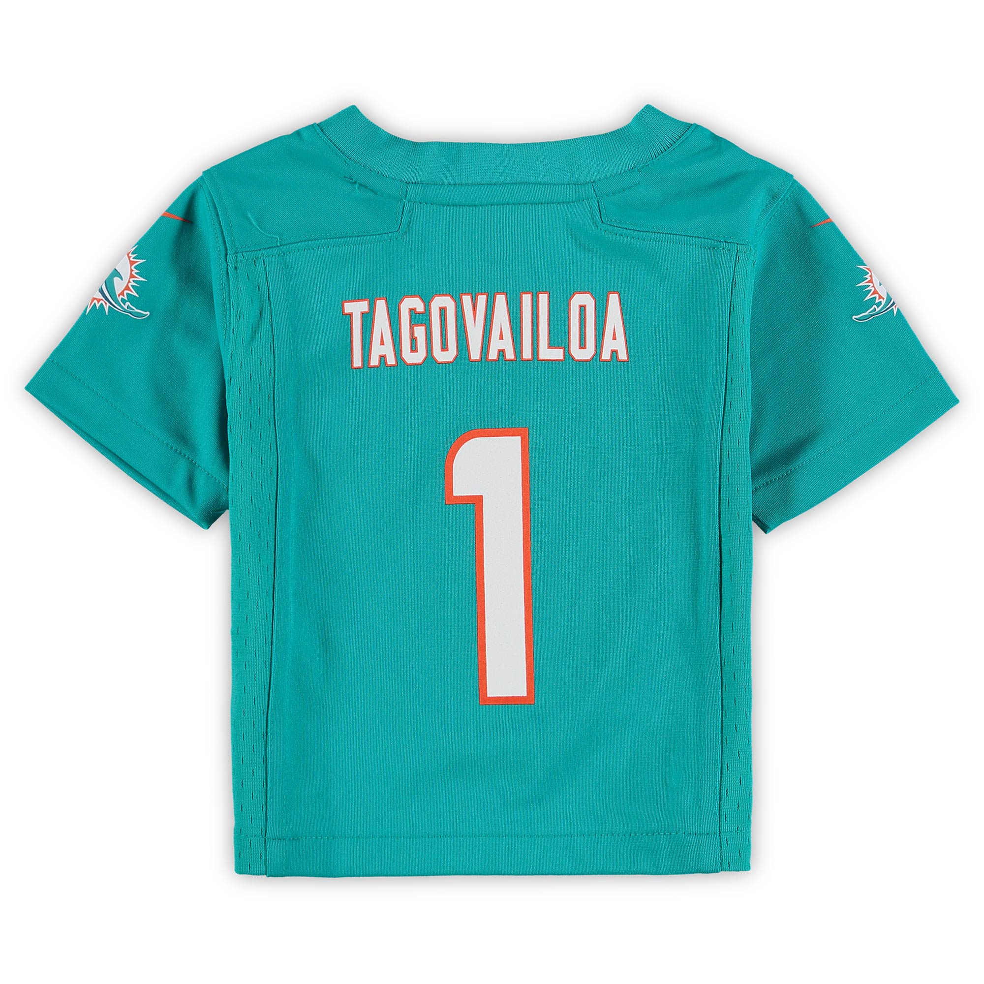 Tua Tagovailoa Miami Dolphins  Infant Game Jersey - Aqua