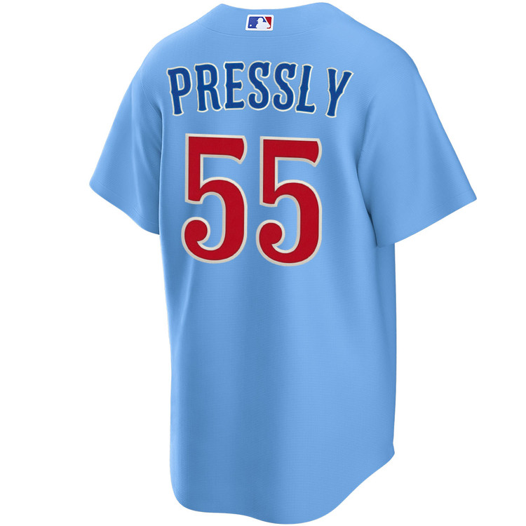 Ryan Pressly Chicago Cubs Blues Alternate Jersey