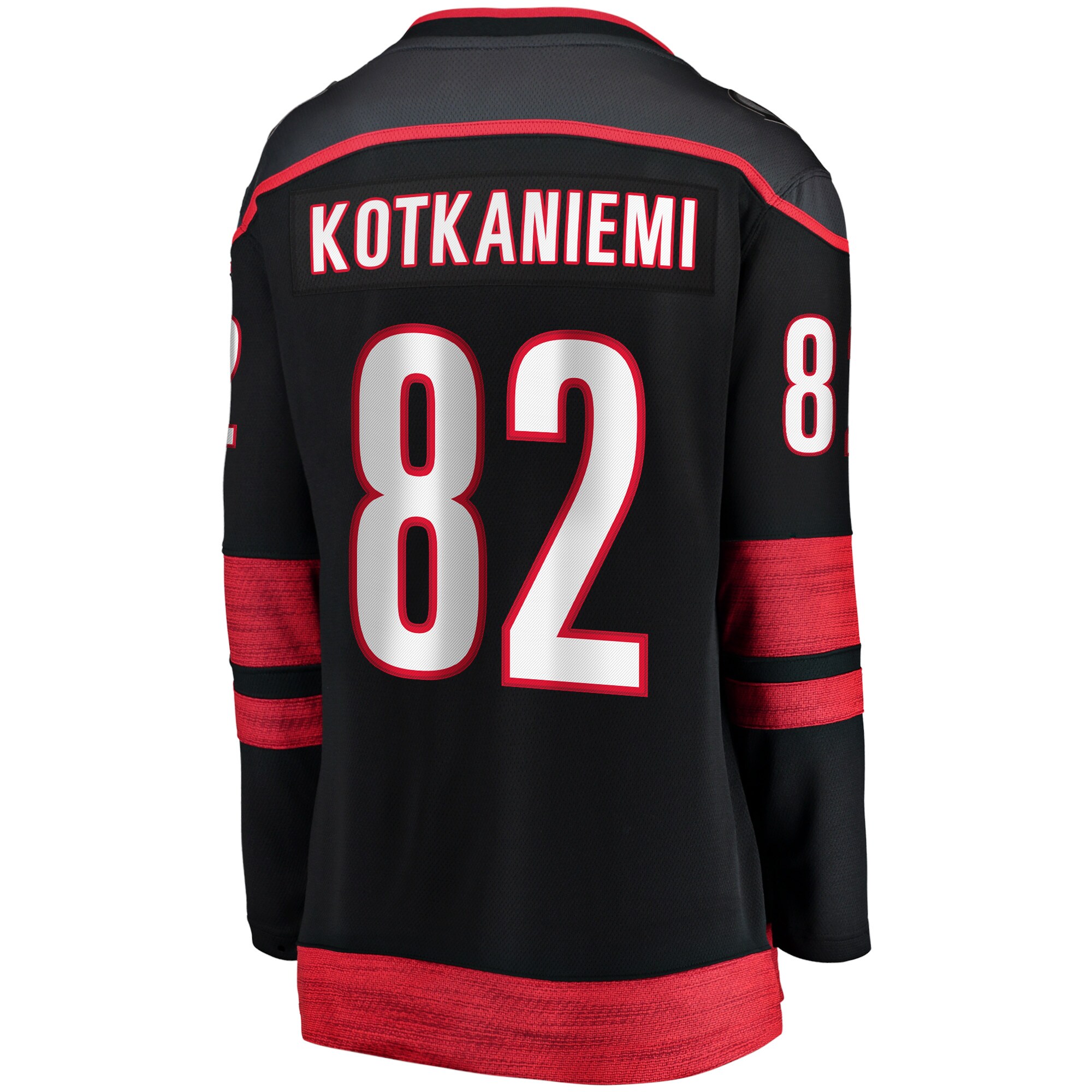 Jesperi Kotkaniemi Carolina Hurricanes Fanatics Women's Home Breakaway Player Jersey - Black