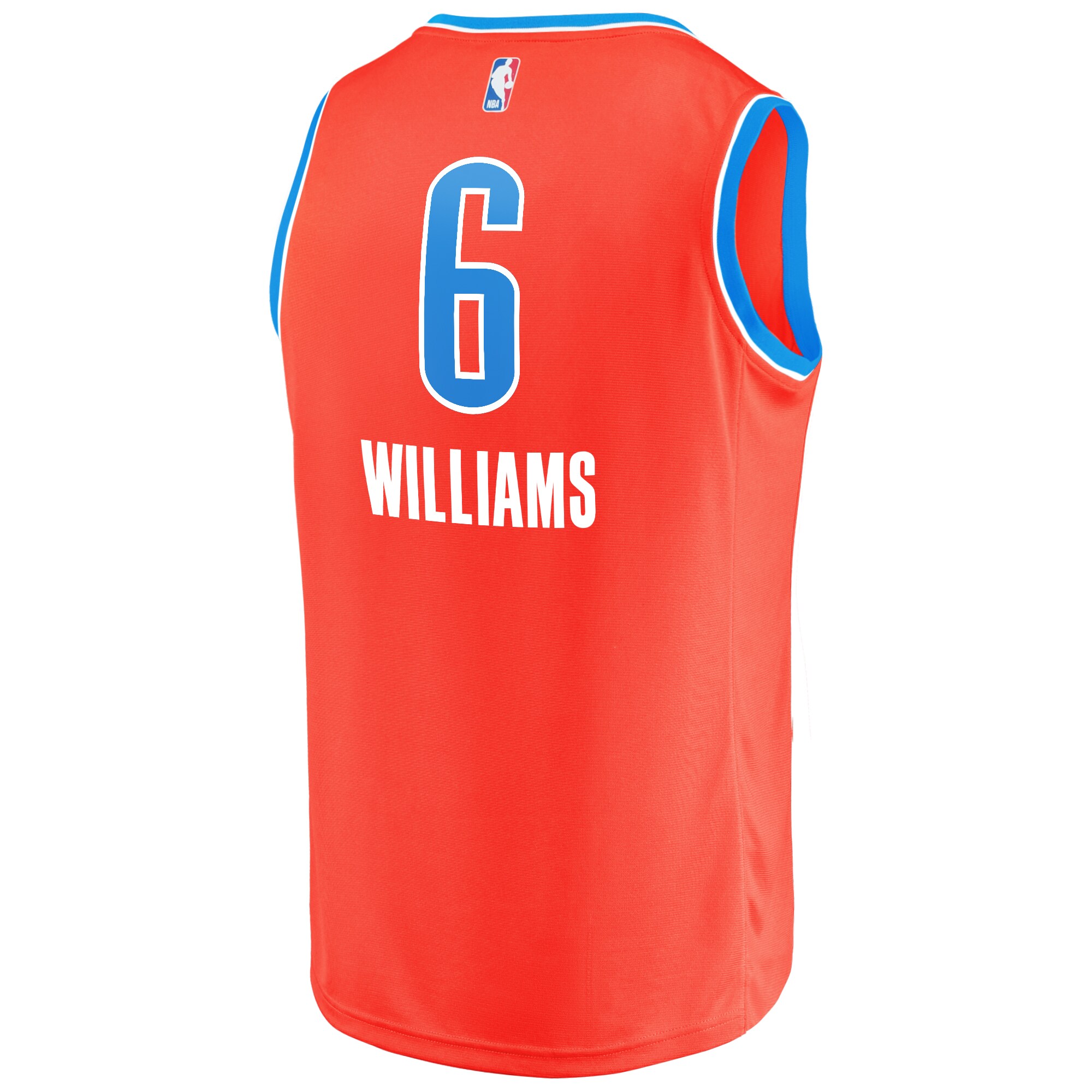 Jaylin Williams Oklahoma City Thunder Fanatics Youth Fast Break Replica Player Jersey - Statement Edition - Orange