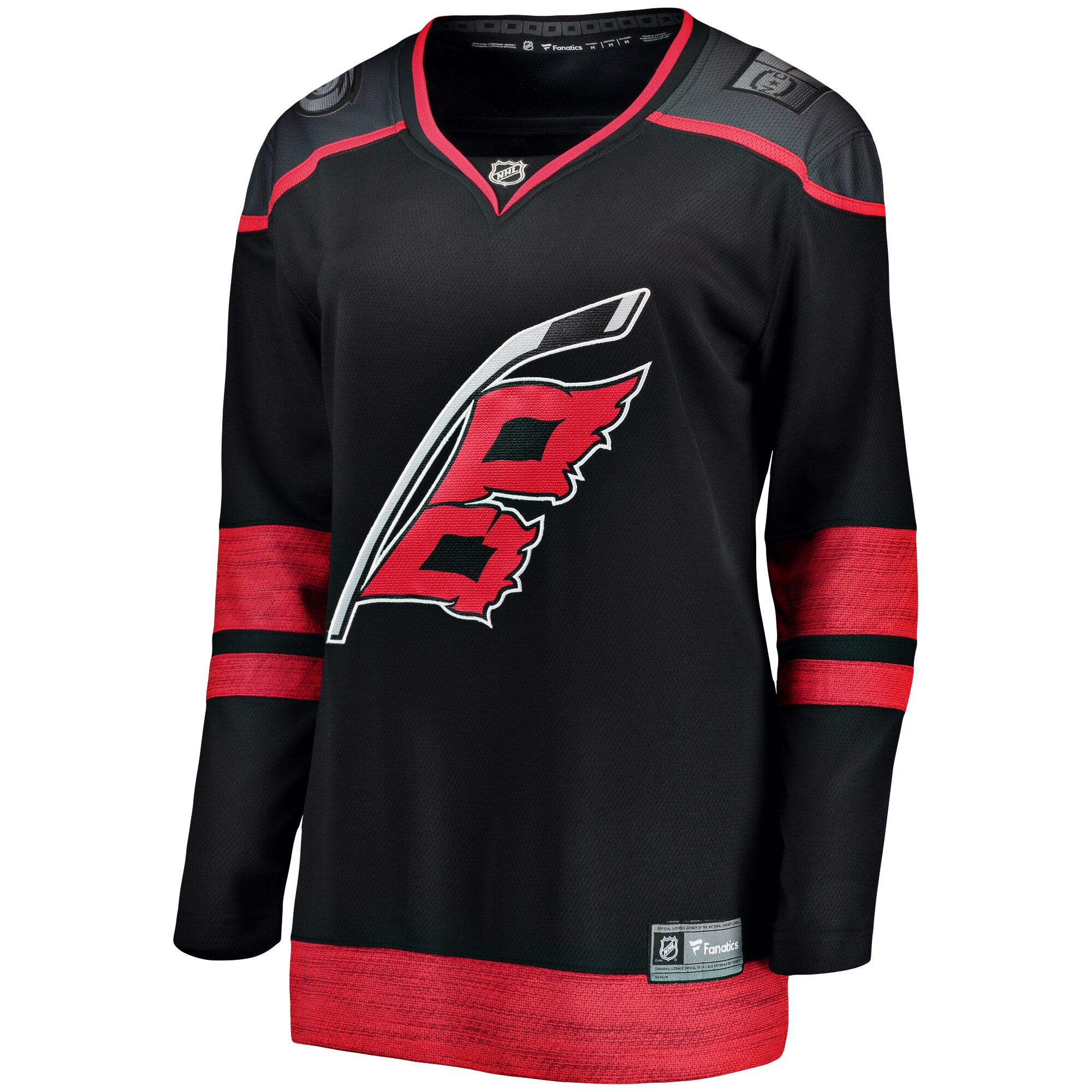 Carolina Hurricanes Fanatics Women's Home Breakaway Jersey - Black