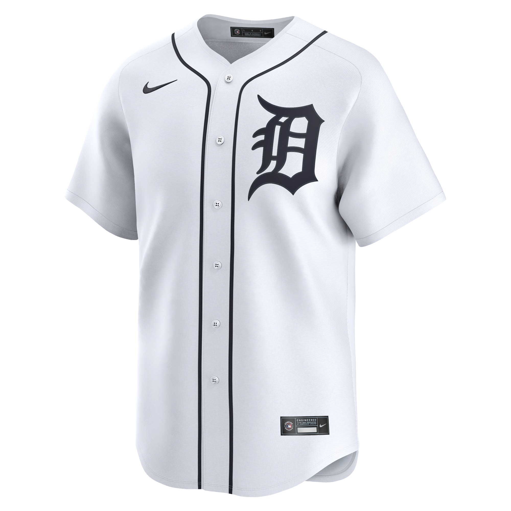 Jake Rogers Detroit Tigers  Home Limited Player Jersey - White