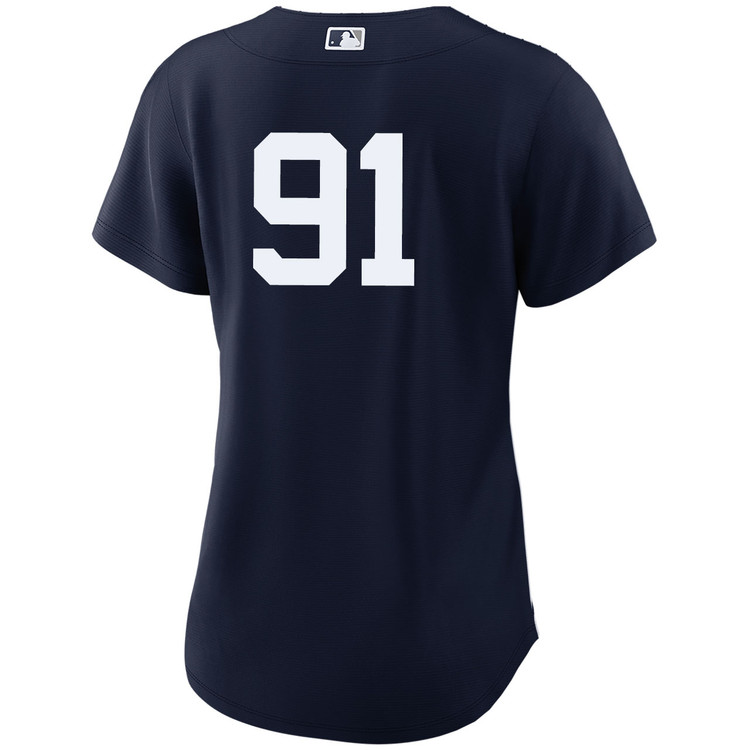 Oswald Peraza New York Yankees Women's Alternate Navy Player World Series Jersey
