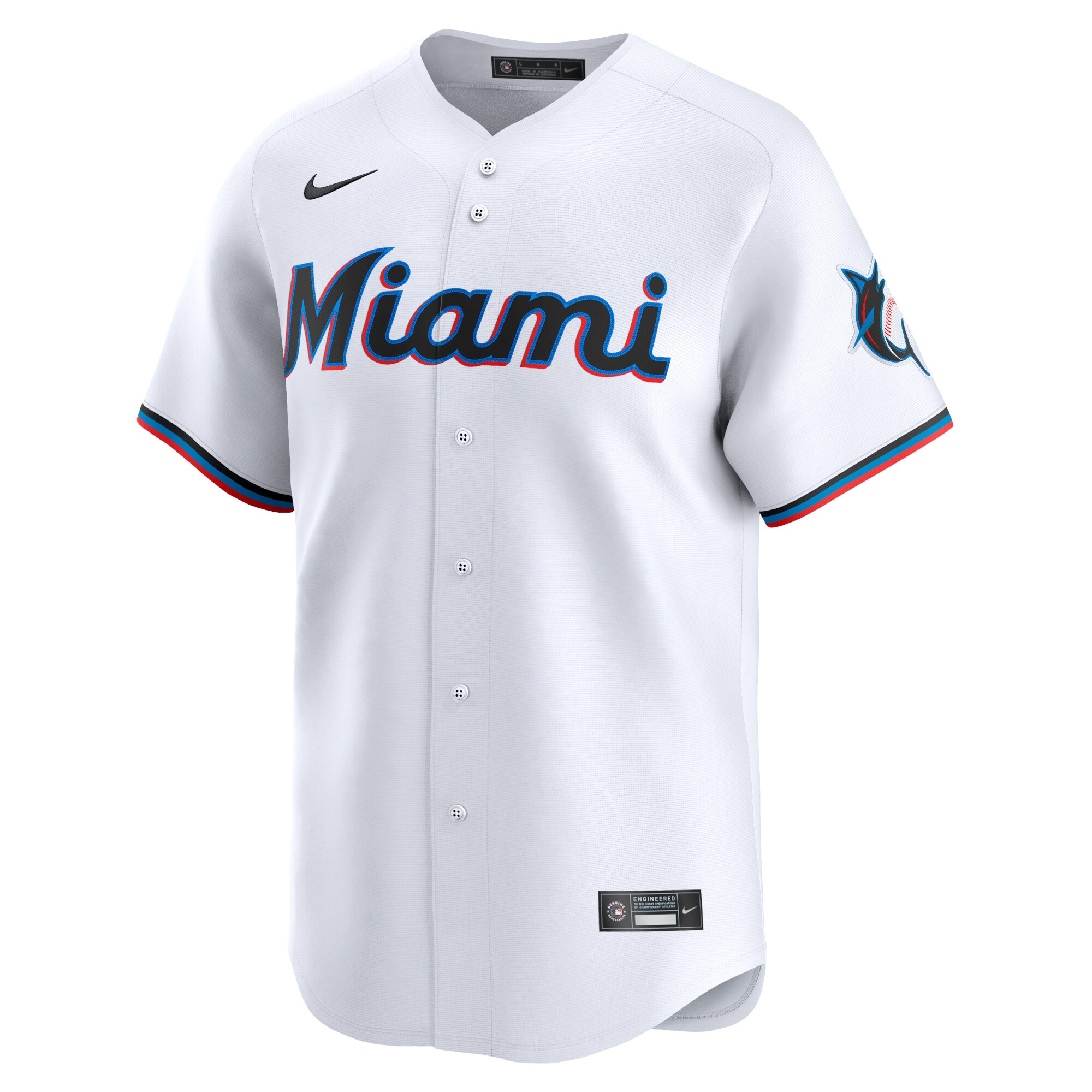 Miami Marlins  2024 Jackie Robinson Day Home Limited Jersey White