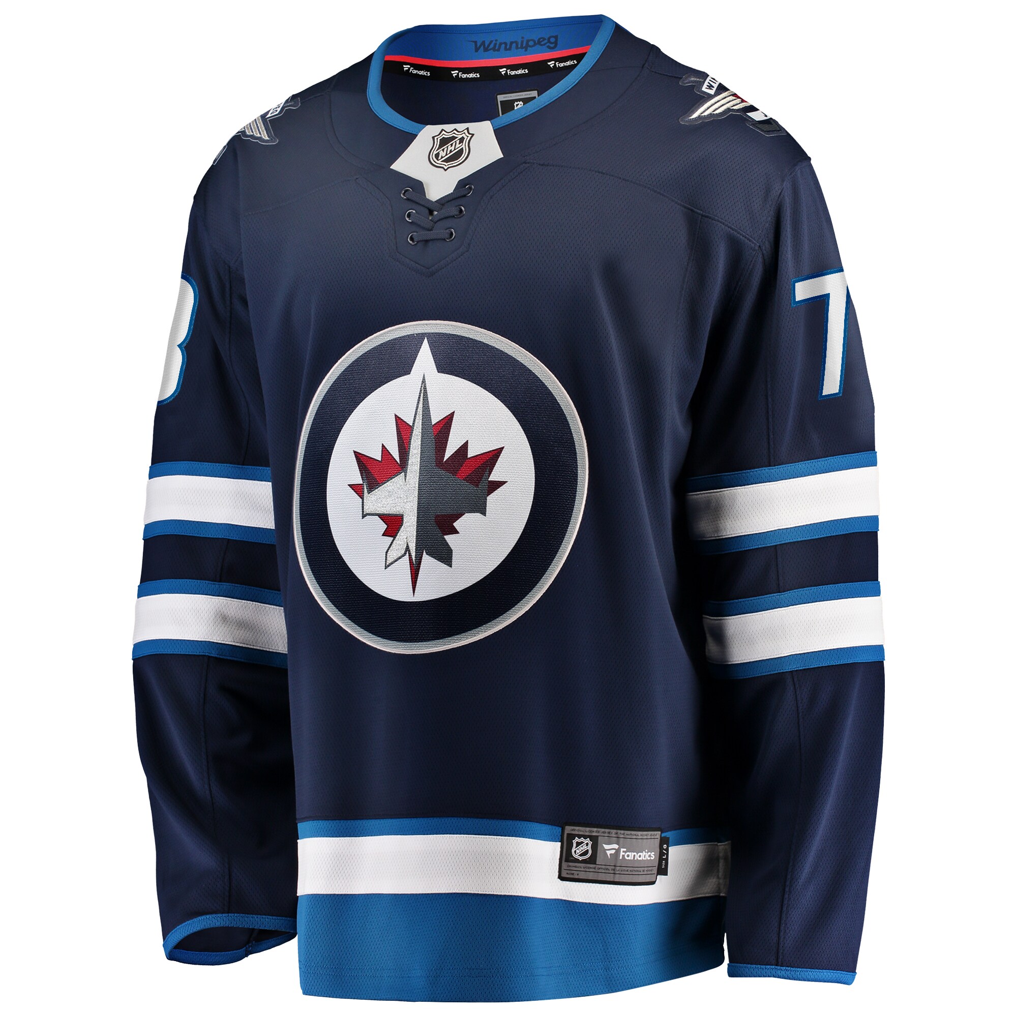 Tyler Toffoli Winnipeg Jets Fanatics Home PremierBreakaway Player Jersey - Blue
