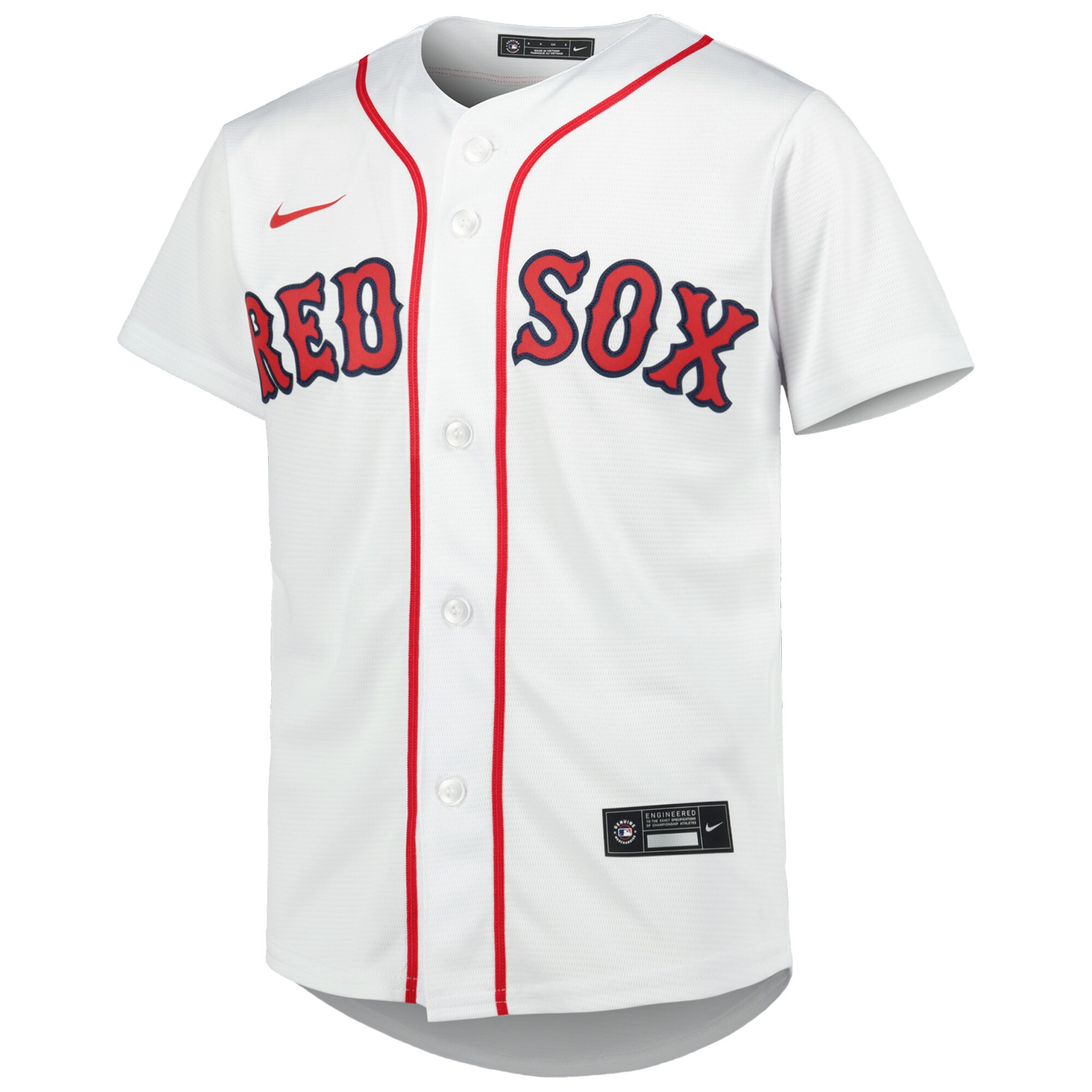 Trevor Story Boston Red Sox Youth Alternate Replica Player Jersey - White