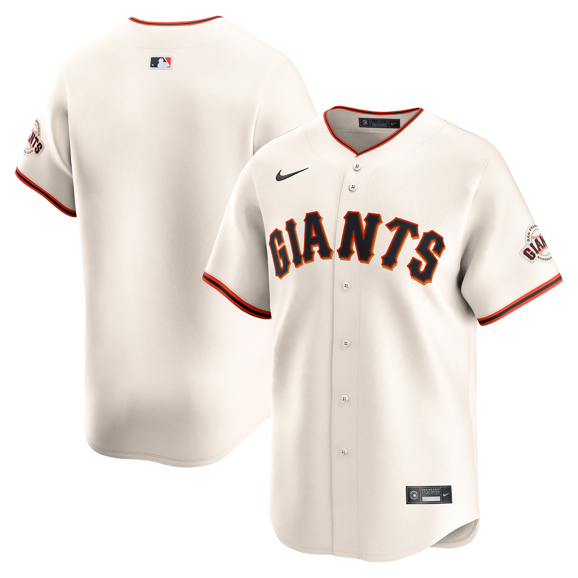 San Francisco Giants  Home Limited Jersey - Cream