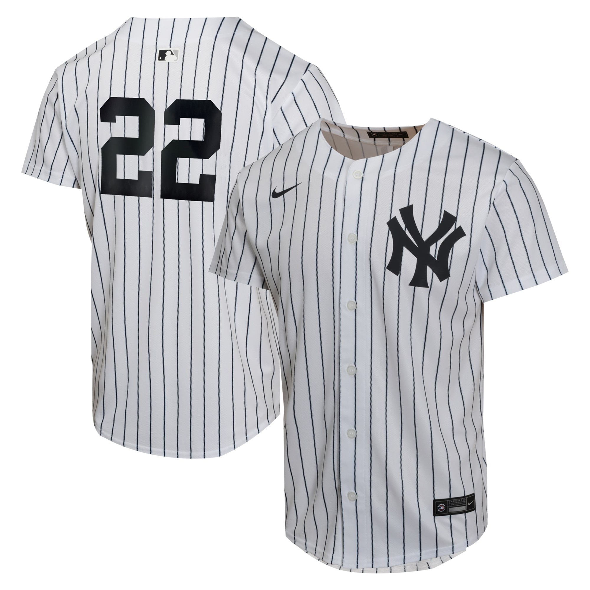 Juan Soto New York Yankees  Youth Home Game Player Jersey - White